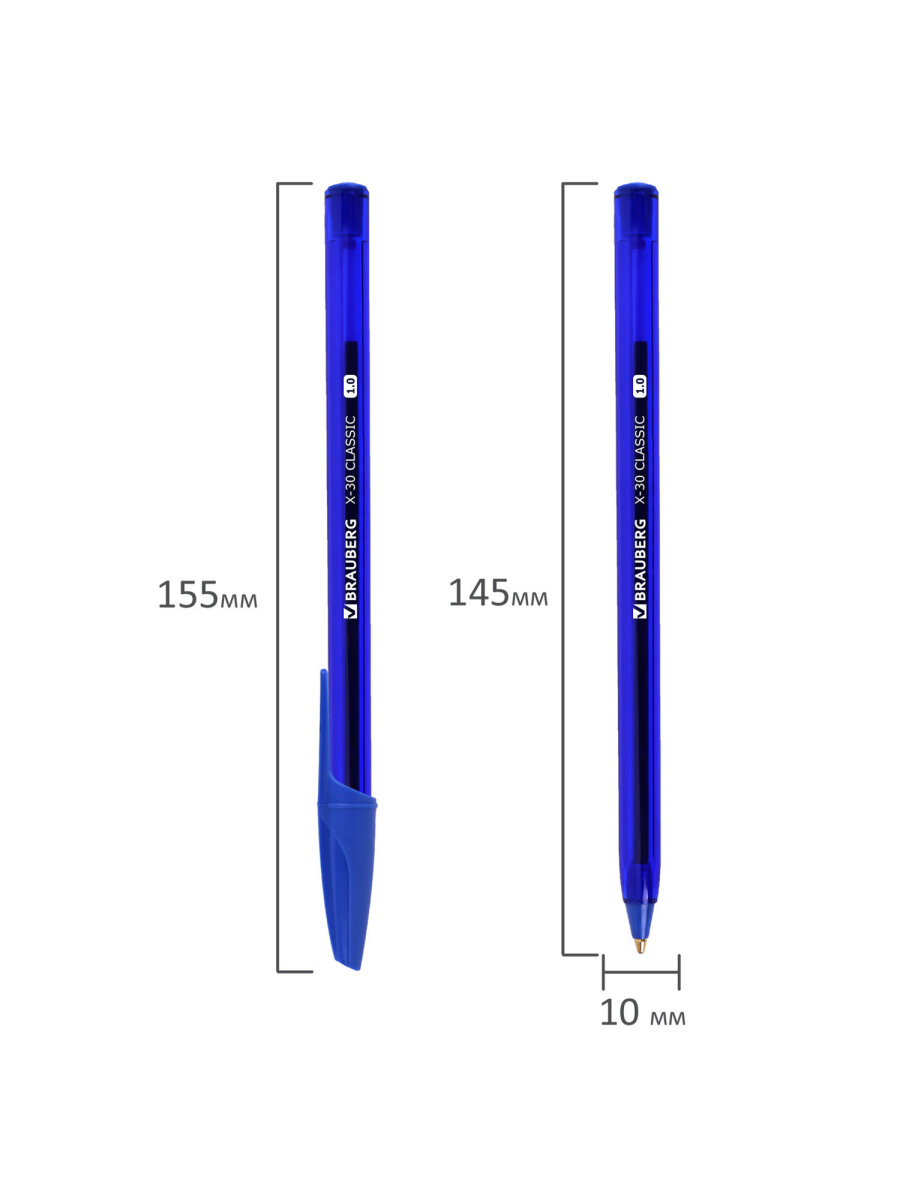 Ручка шариковая Brauberg - фото 8