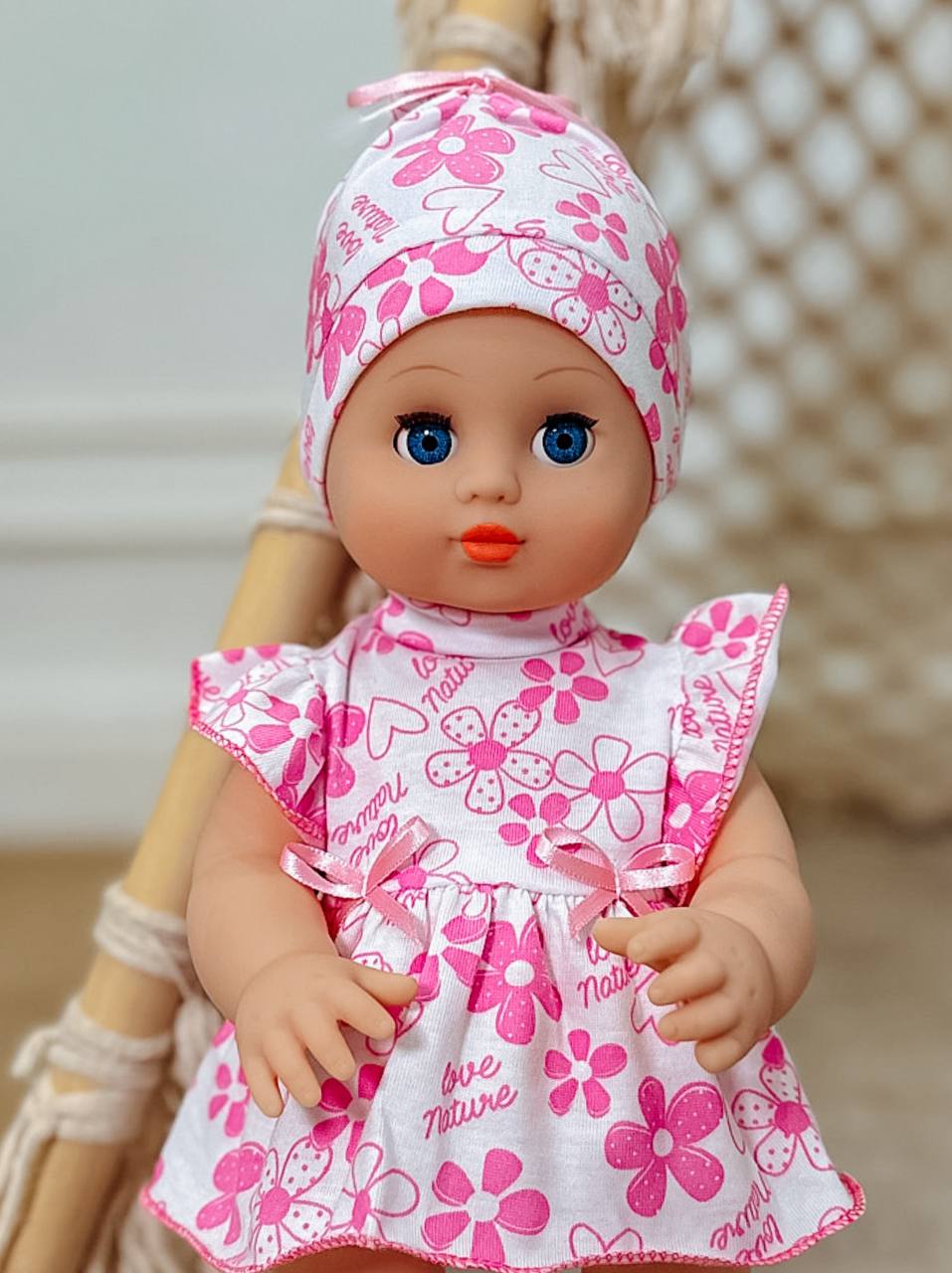 Кукла пупс СТРАНА КУКОЛ говорящая большая высота 35 см 15-С-4 - фото 17