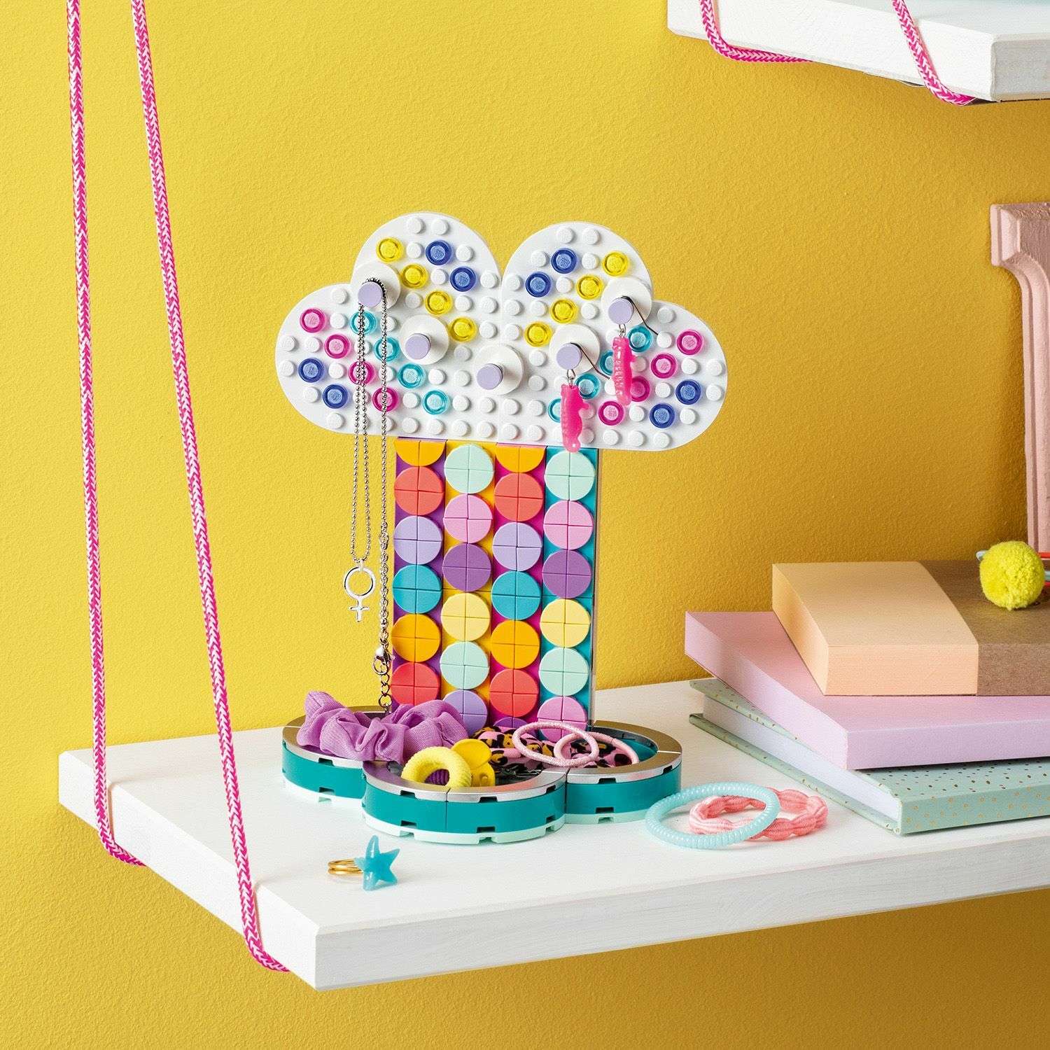 Конструктор LEGO DOTS Подставка для украшений Радуга - фото 19