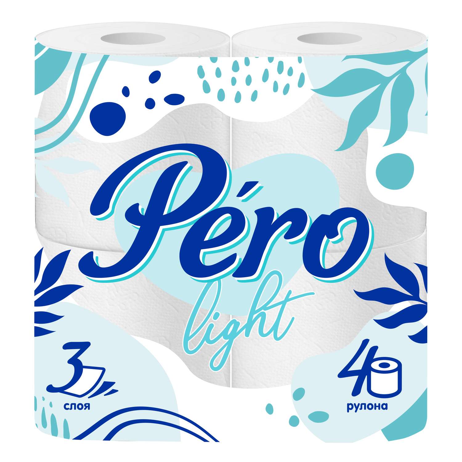 Туалетная бумага Pero 4 шт. - фото 1