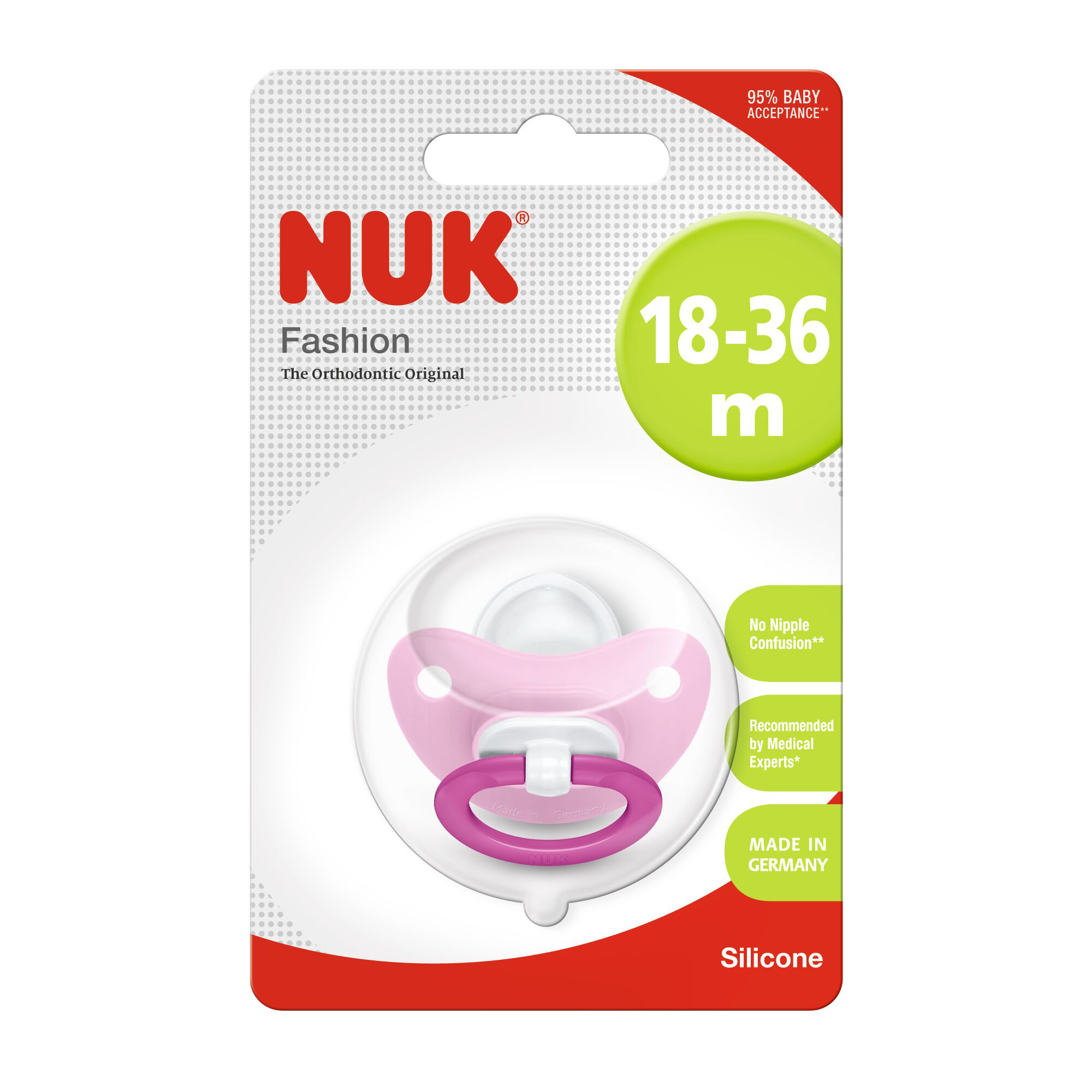Пустышка Nuk Fashion Classik 3 10739370 - фото 1