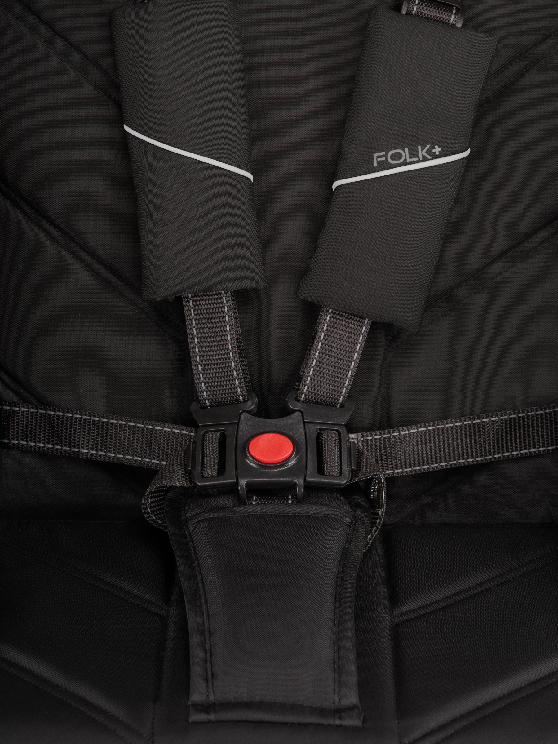 Коляска трансформер JOVOLA Folk+ 3в1 черный - фото 28