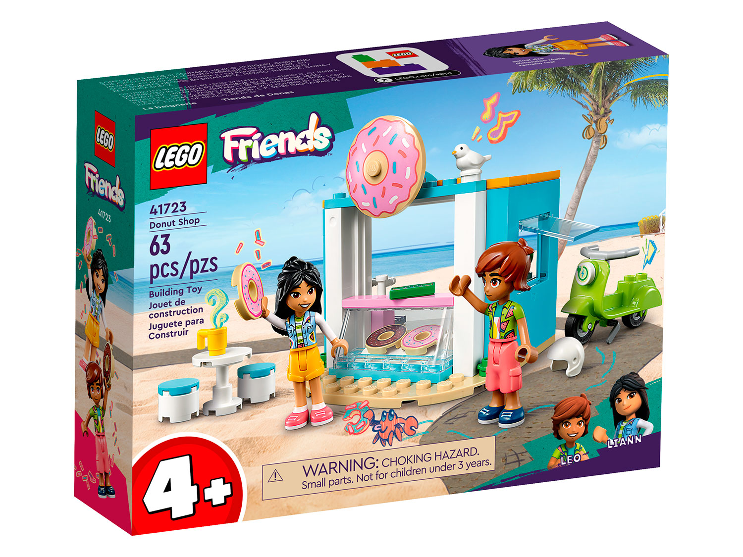Конструктор LEGO Friends Магазин пончиков - фото 9