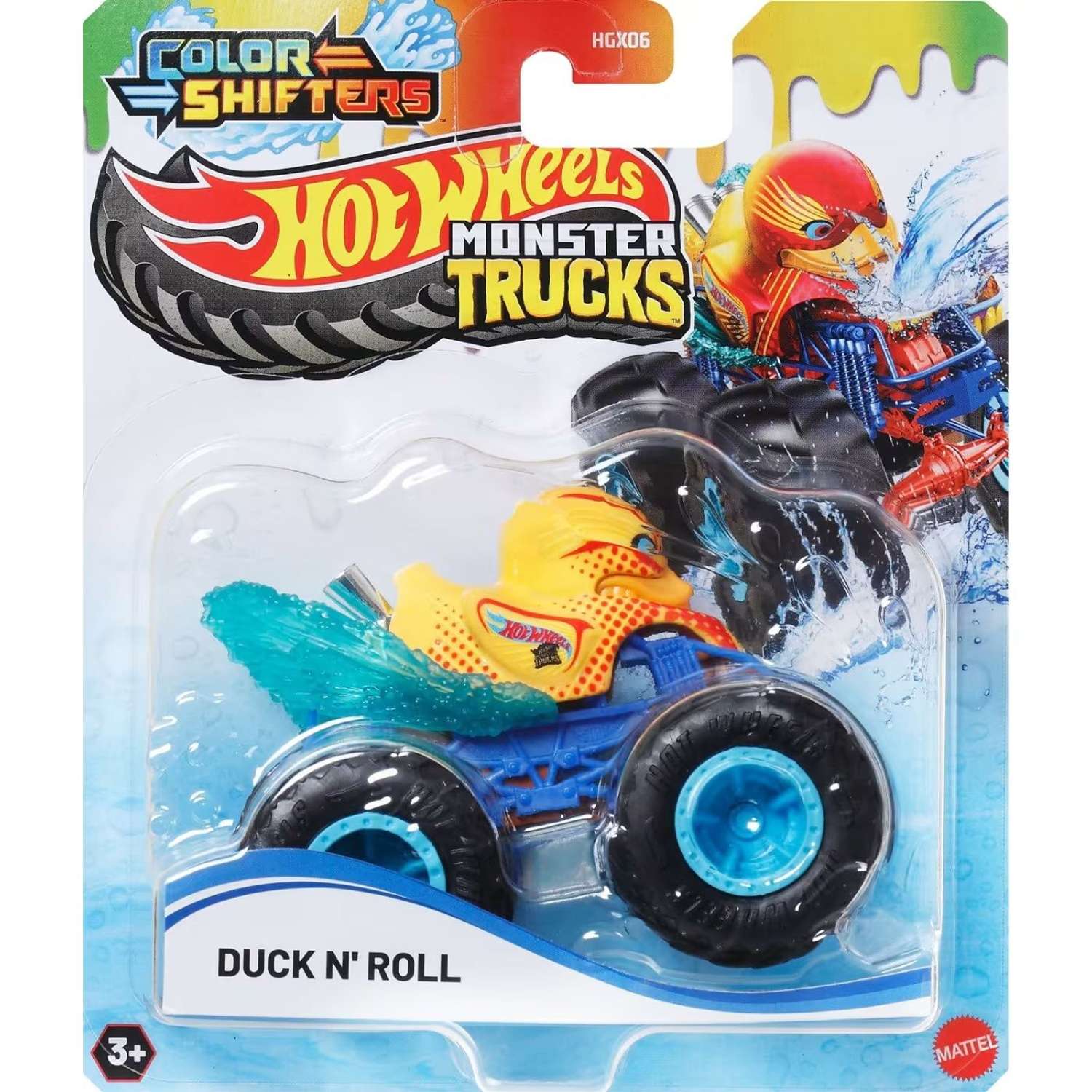 Монстр-трак Hot Wheels Monster Truck 1:64 HGX06 - фото 1