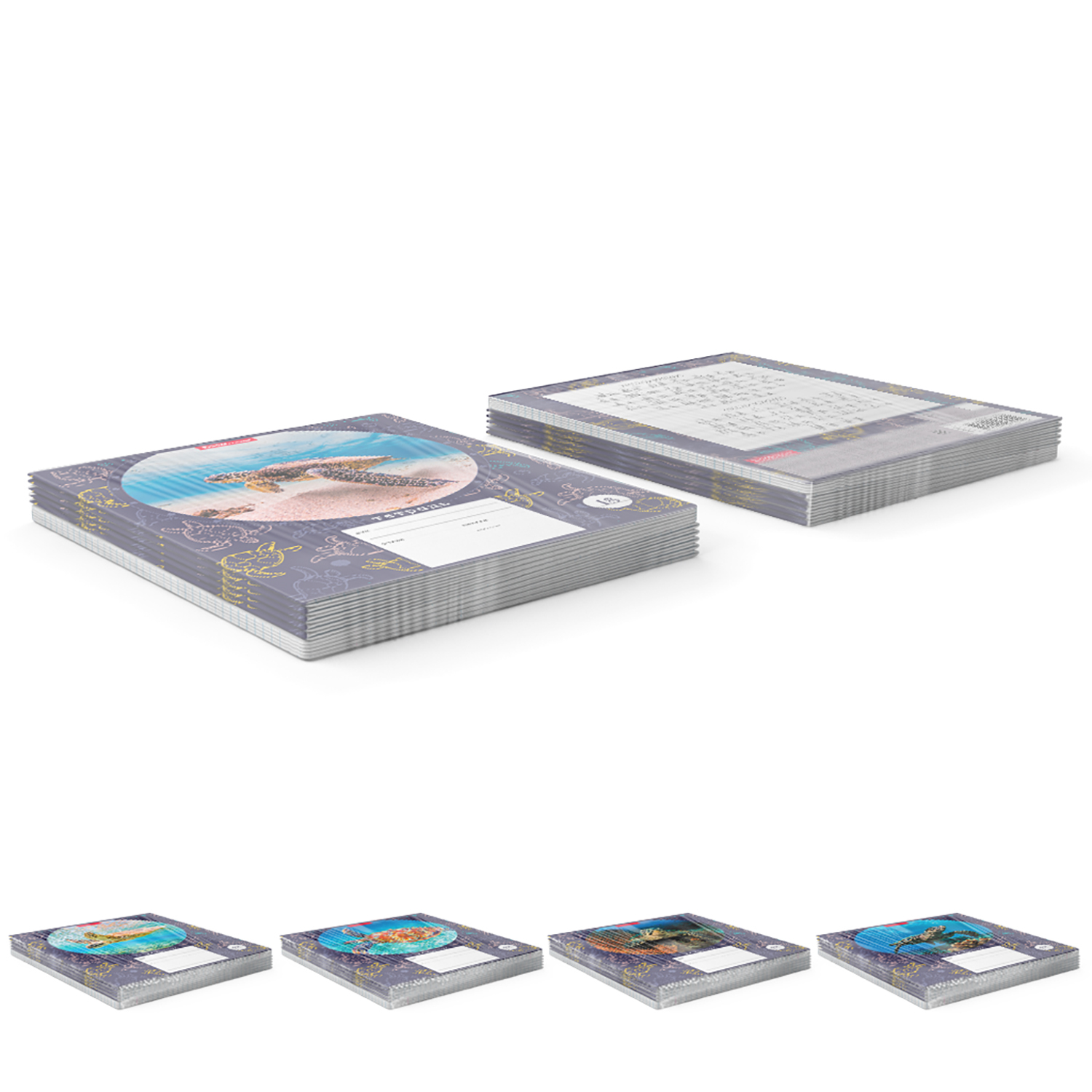 Тетрадь ErichKrause линейка 18 лист. в ассортименте - фото 7