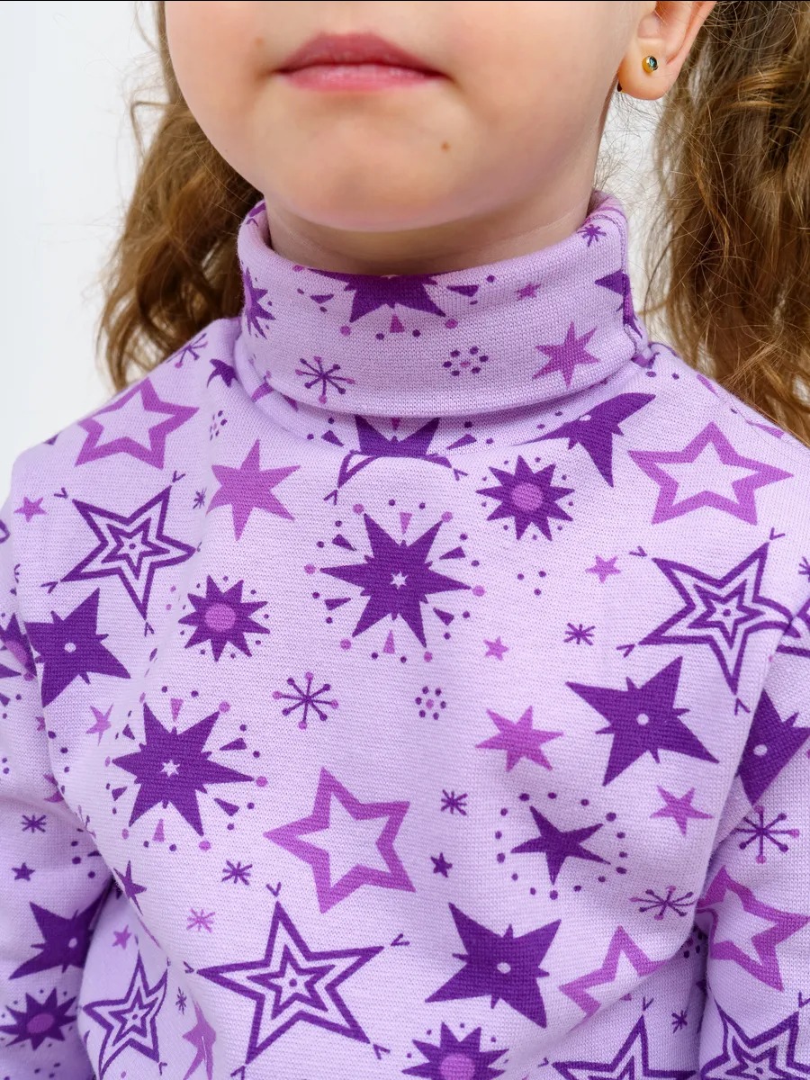 Водолазка TOTEMFOX 231РНАБ2(2)F/сиреневый - фото 3