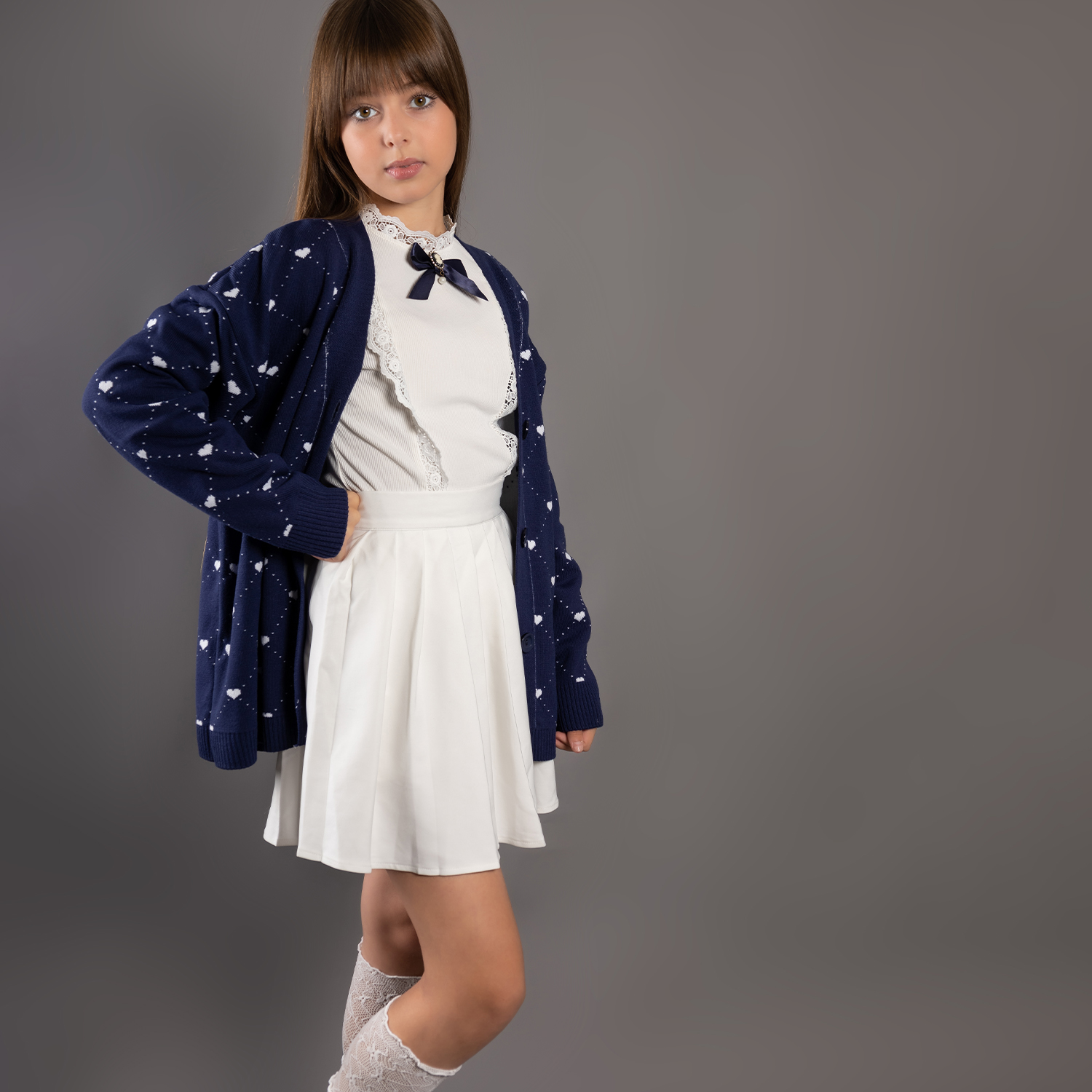 Кардиган LEO 4048С_темно-синий - фото 10