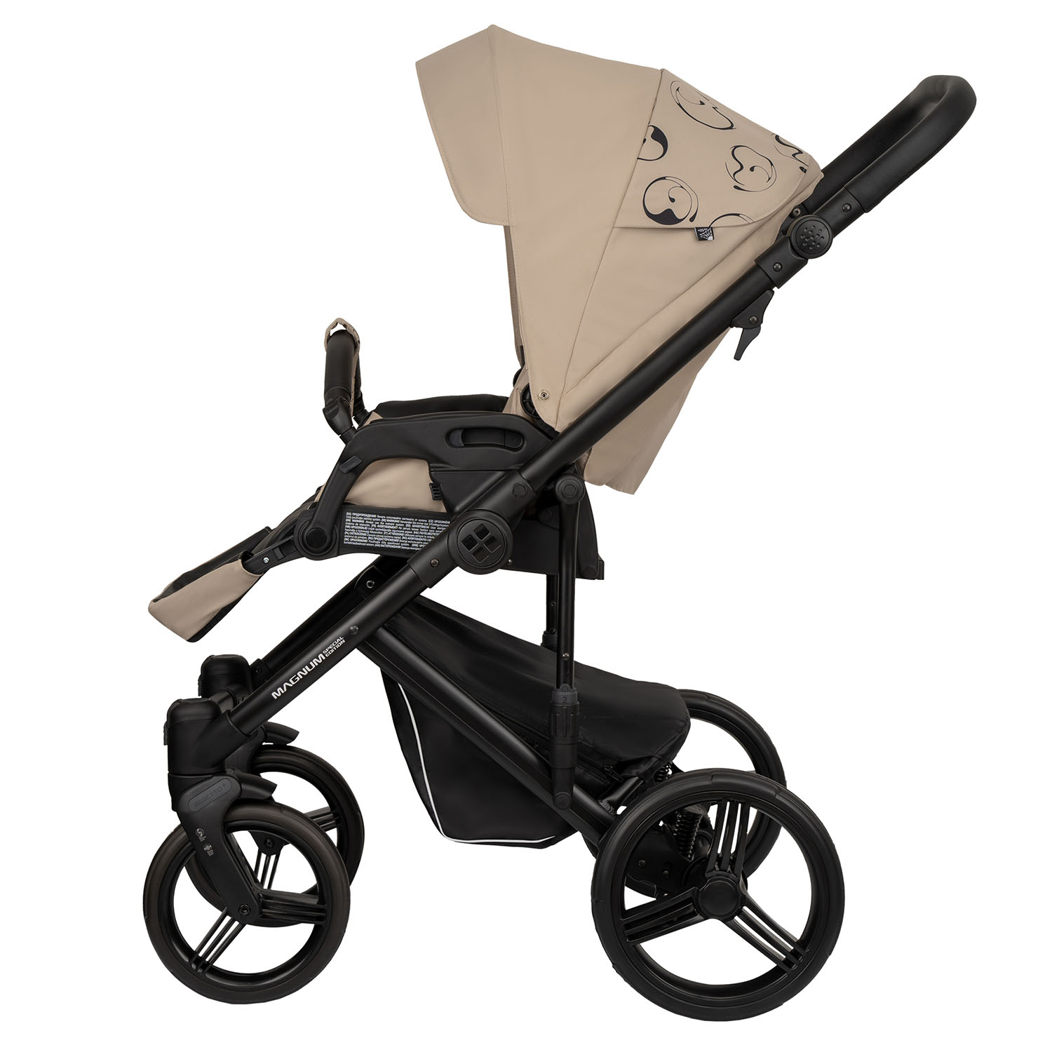 Коляска 2в1 Bebetto Magnum Light SE бежевый - фото 10