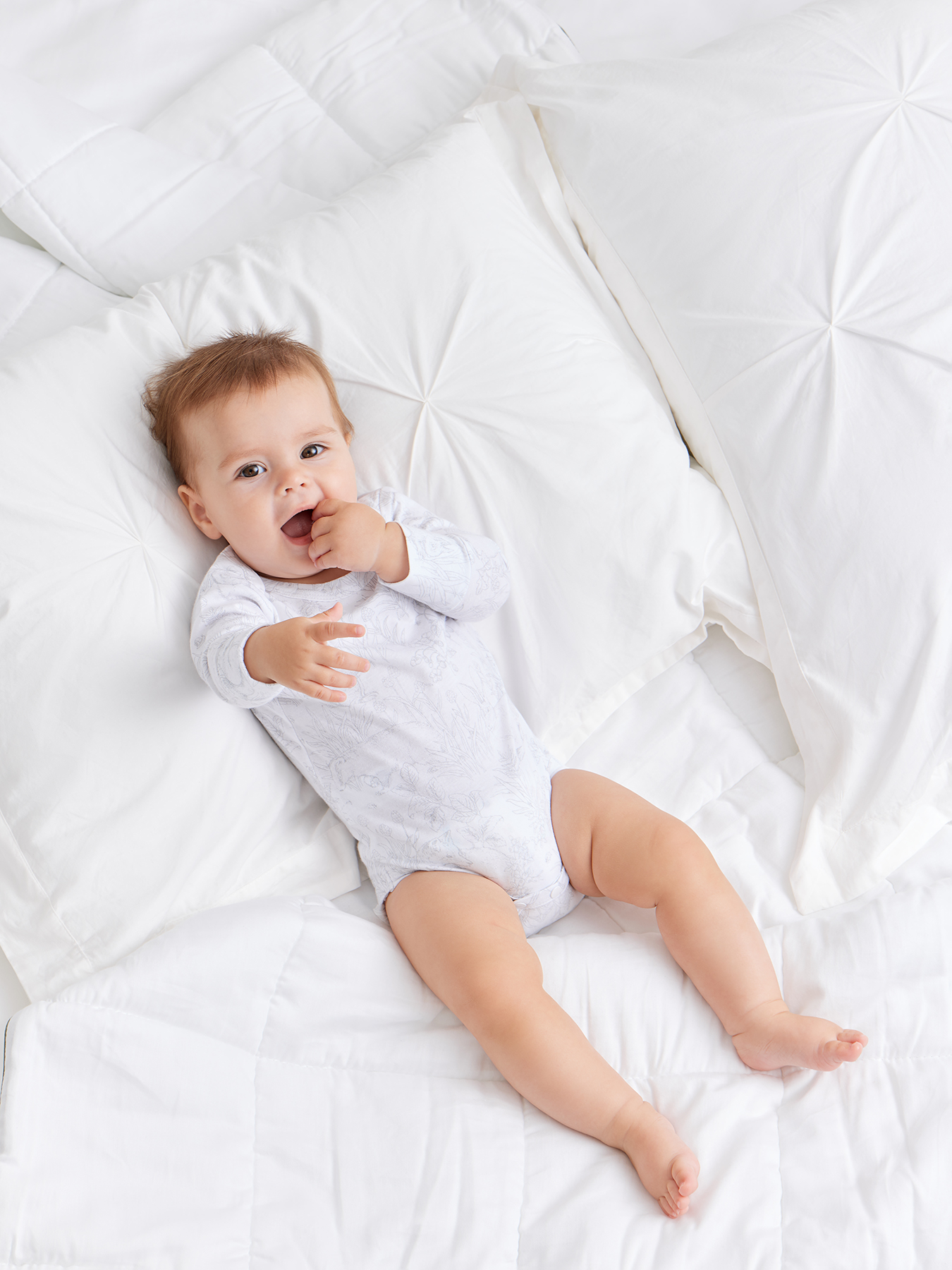 Боди 2 шт Happy Baby 90096_white-nature - фото 15