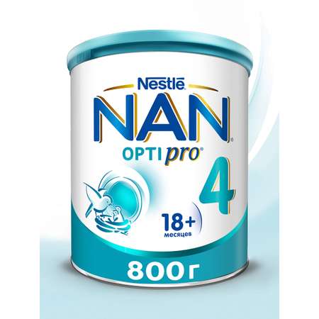Молочко NAN 4 800г с 18месяцев