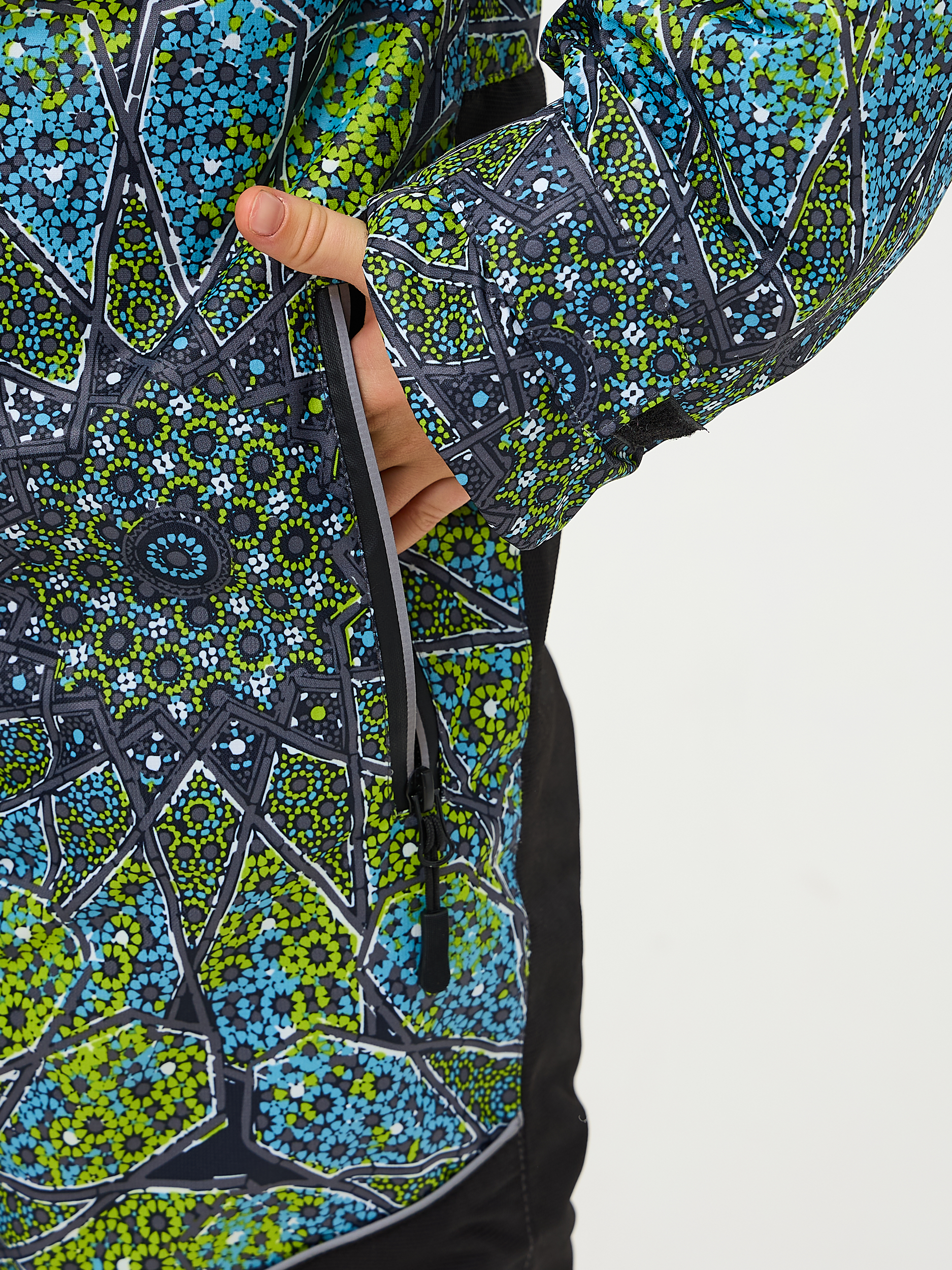 Комбинезон Kvartet 854 т.серый- салат - фото 16