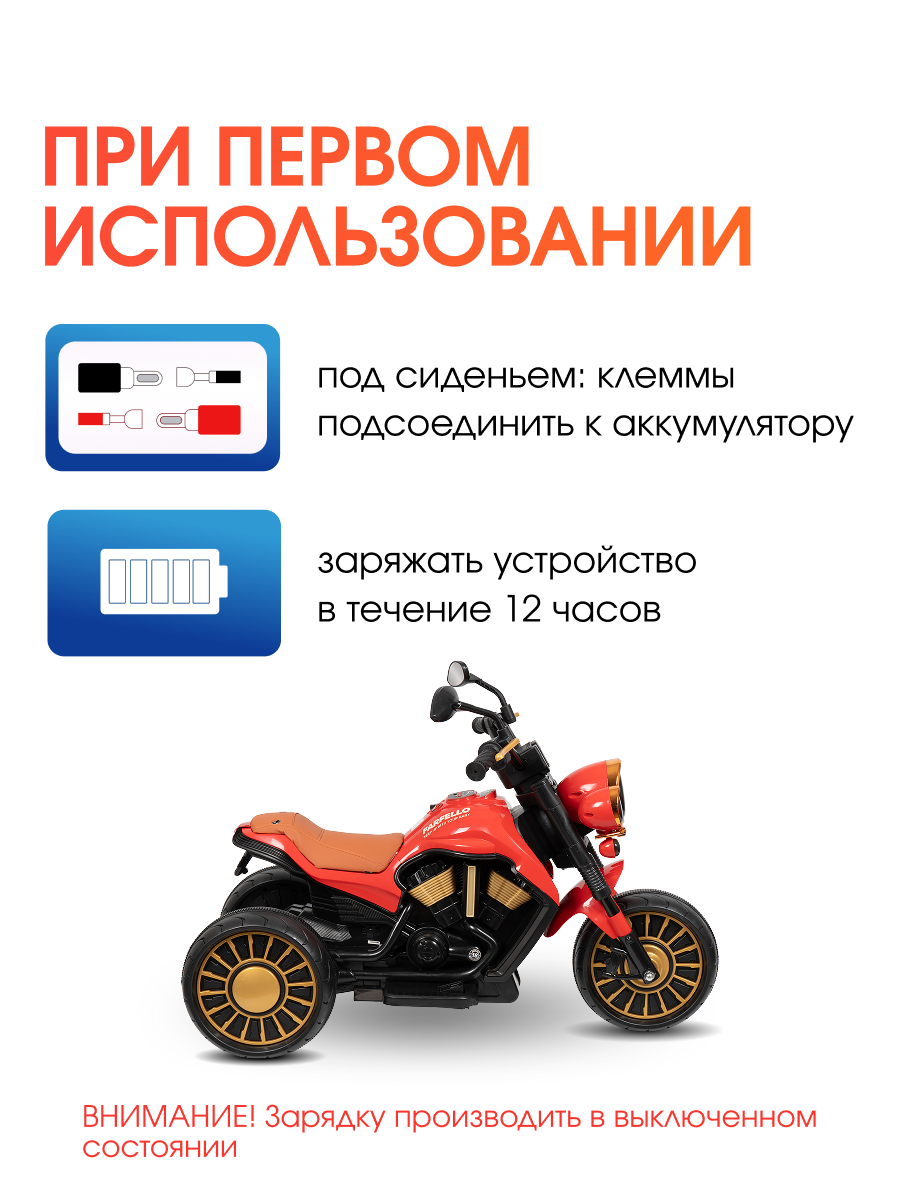 Электромотоцикл Farfello TR703 - фото 6
