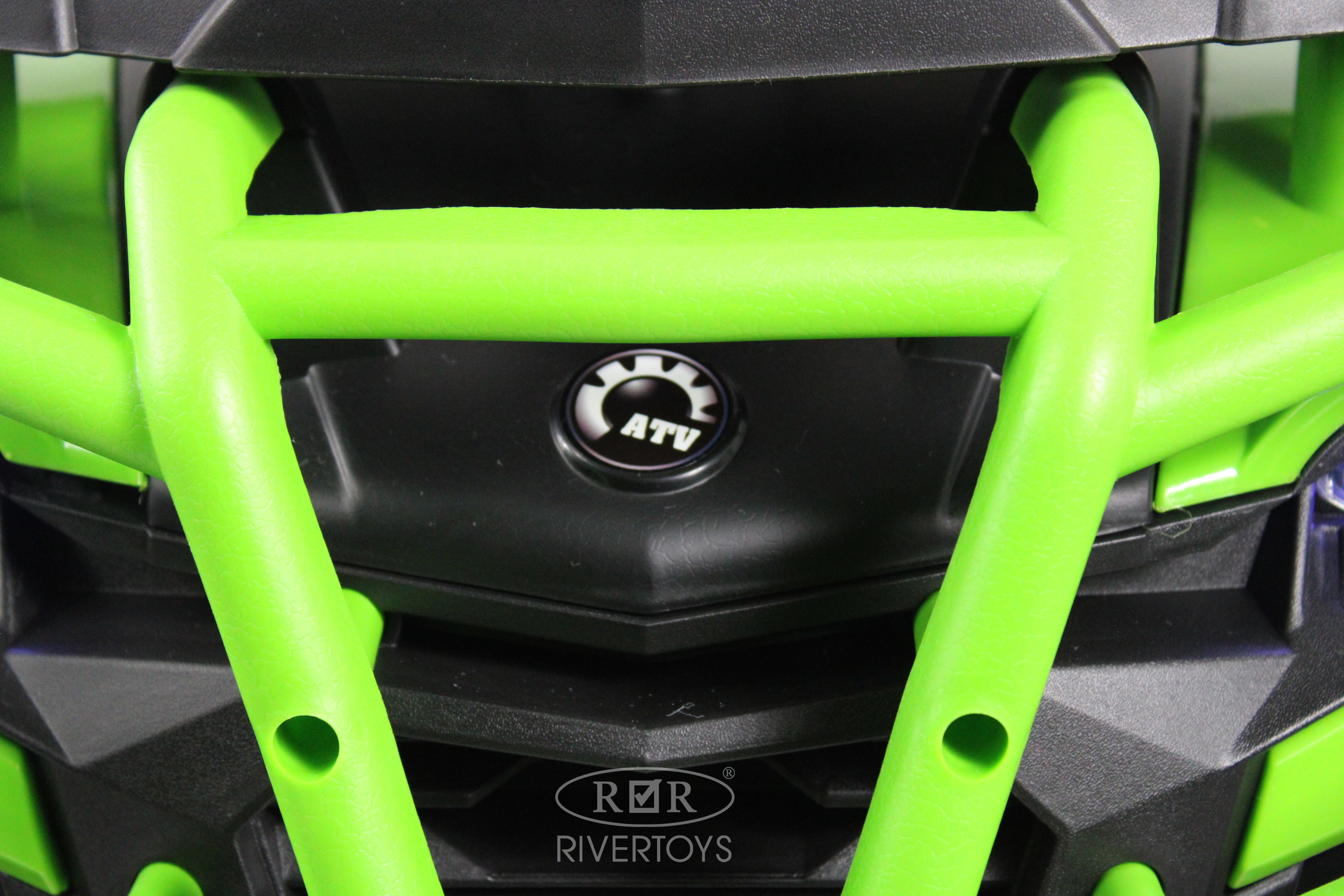 Электромобиль RIVERTOYS Z111ZZ-NEW-GREEN С пультом ДУ - фото 27