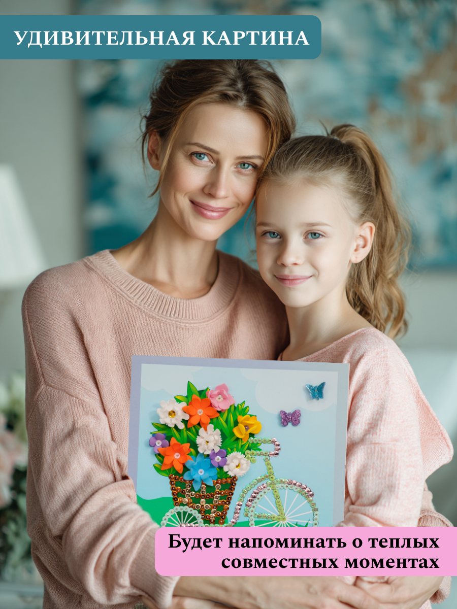 Аппликация Волшебная мастерская Велосипед - фото 8