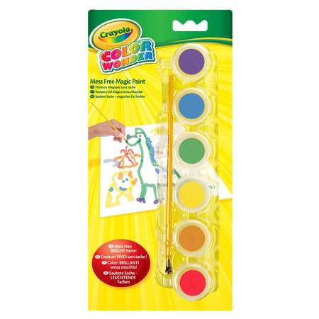 Краски акварель Crayola 6 цв.