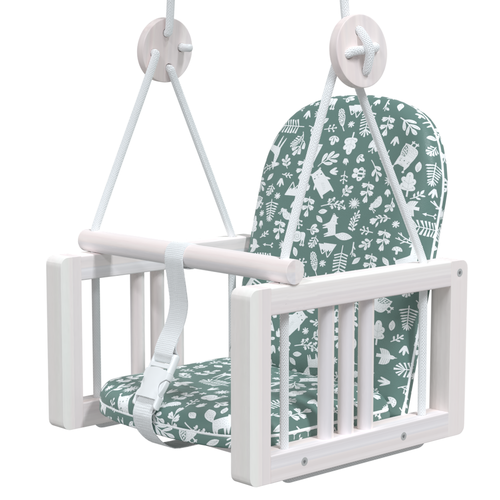 Качели Little Snail зеленый - фото 1