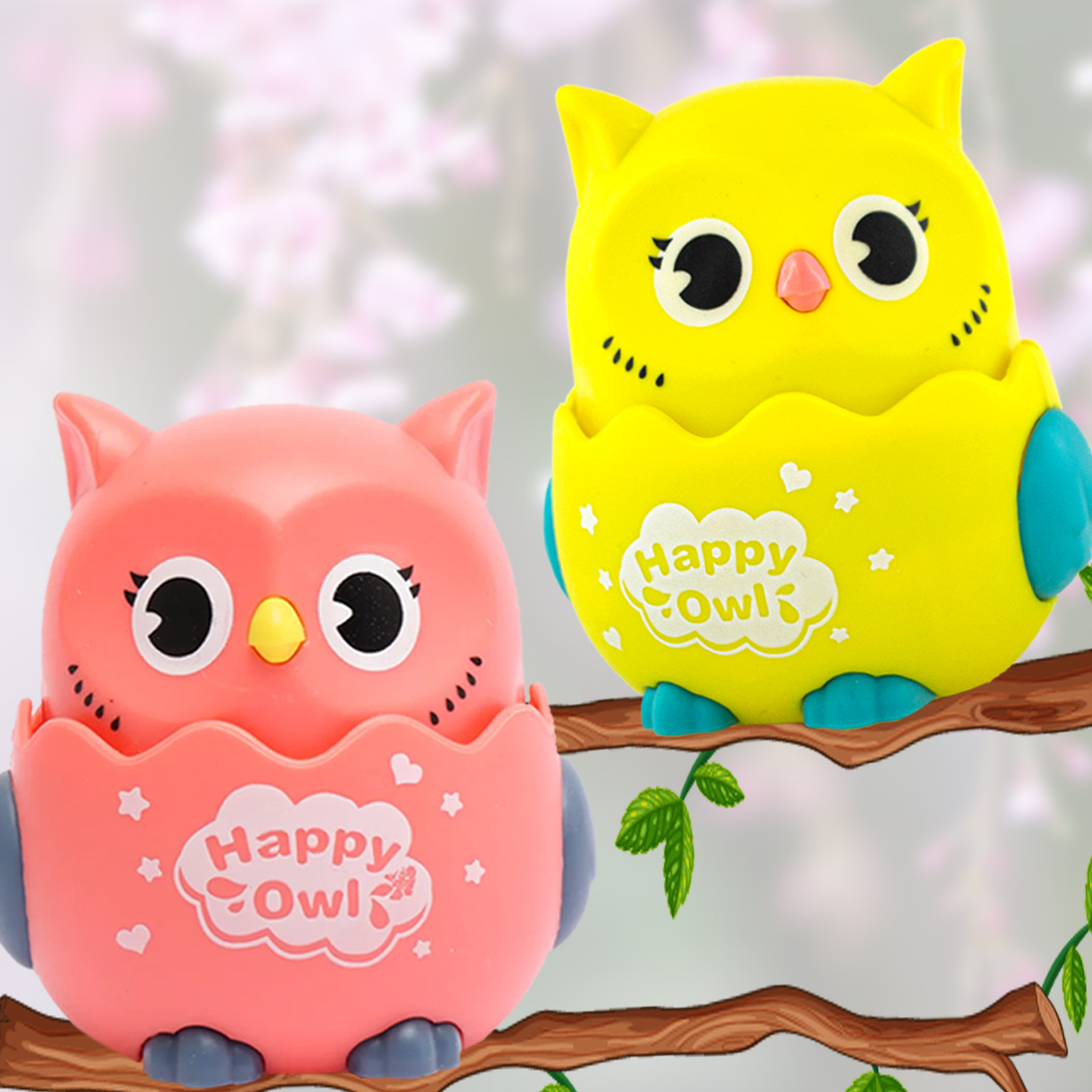 Игрушка TIPTOPOLIS каталка Совушки - фото 1