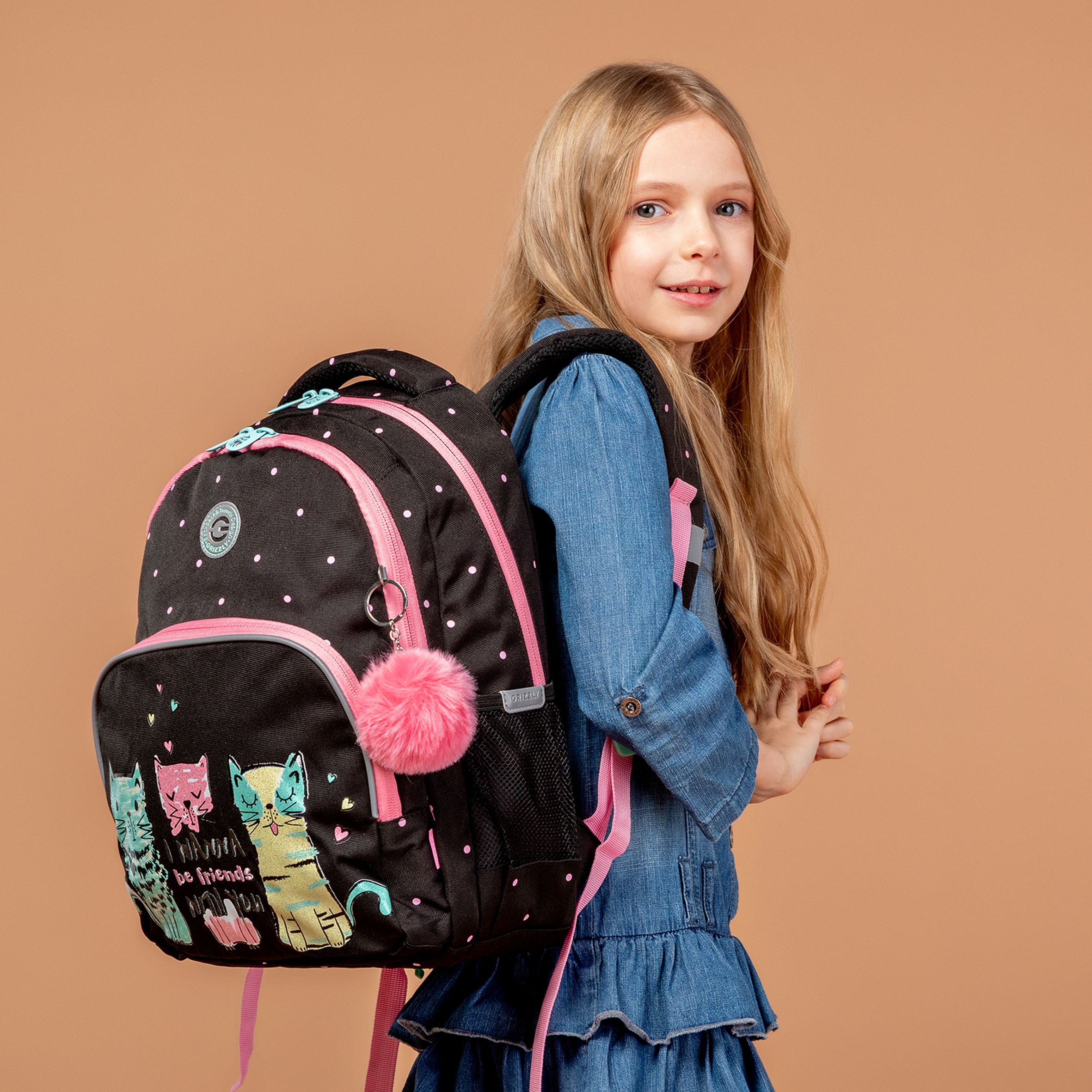 Рюкзак Grizzly для девочки - фото 13