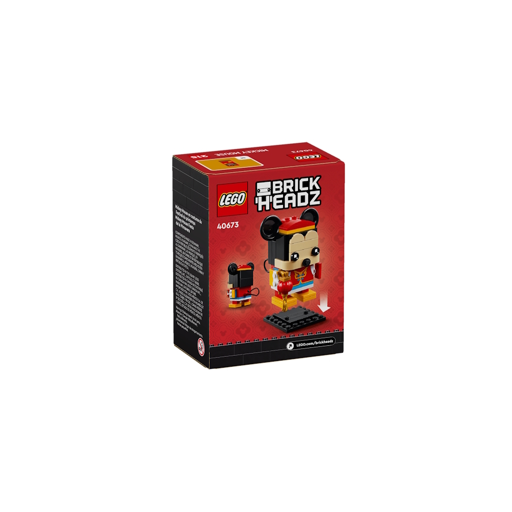 Конструктор LEGO BrickHeadz Весенний фестиваль Микки Мауса - фото 1