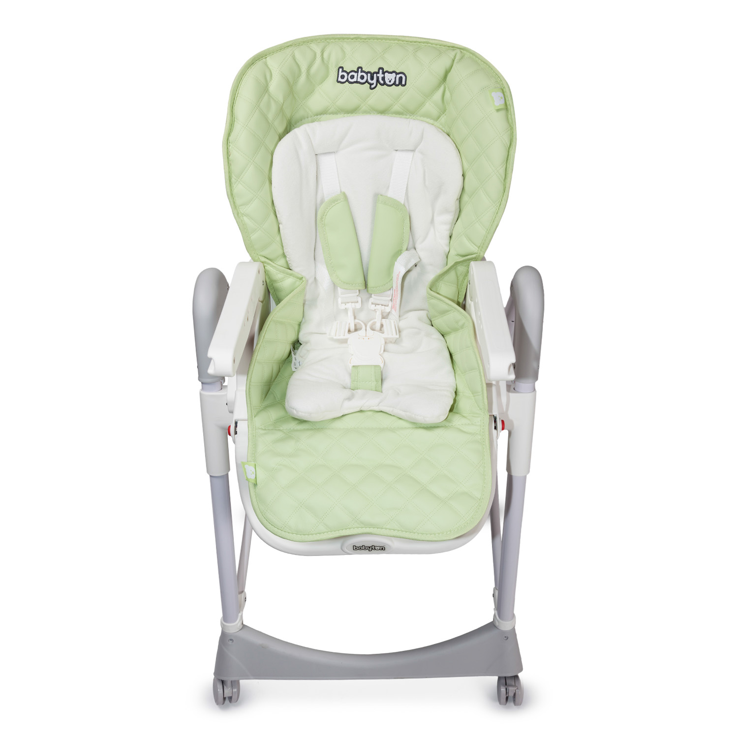 Стульчик для кормления Babyton Green-White классический - фото 7