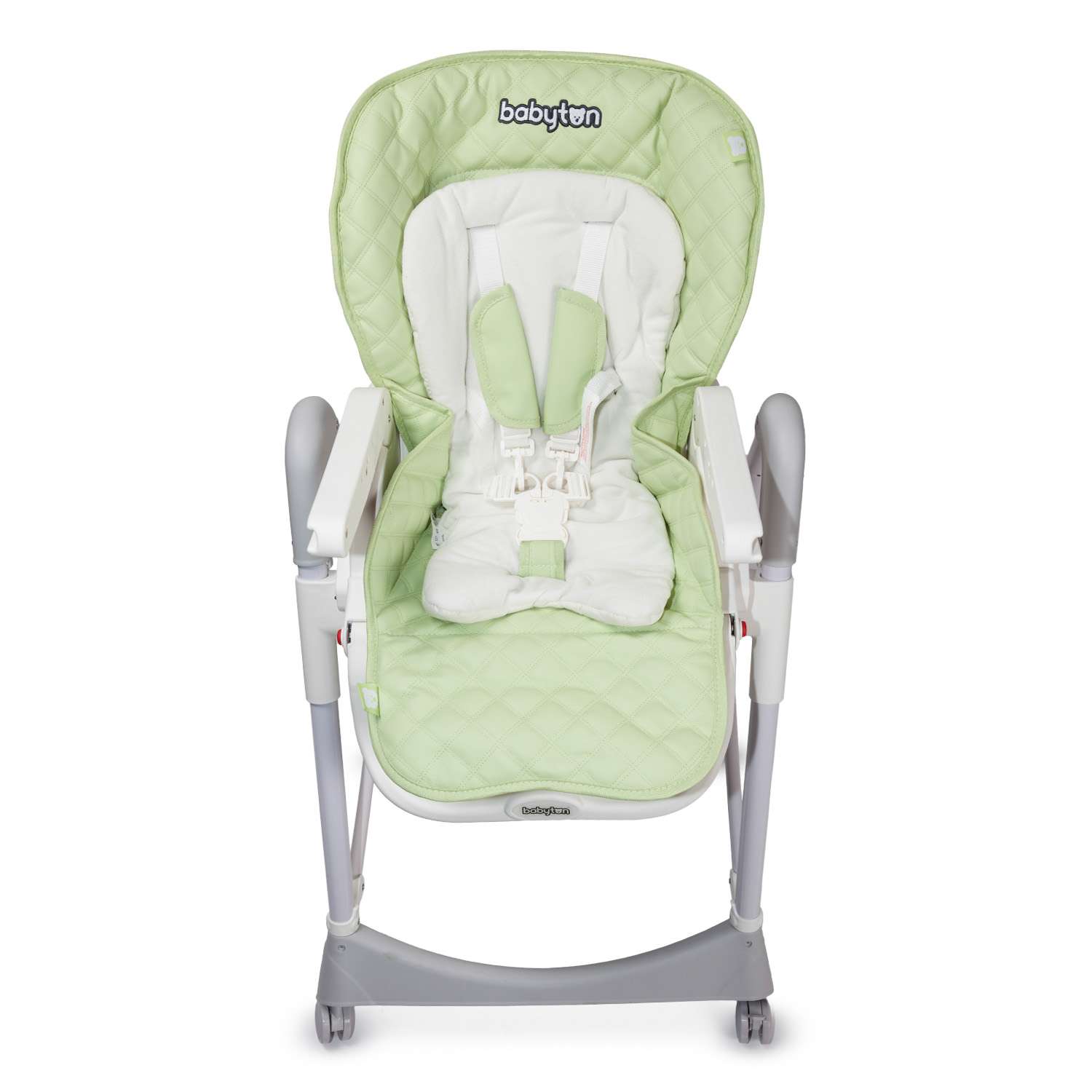 Стульчик для кормления Babyton Green-White классический - фото 7