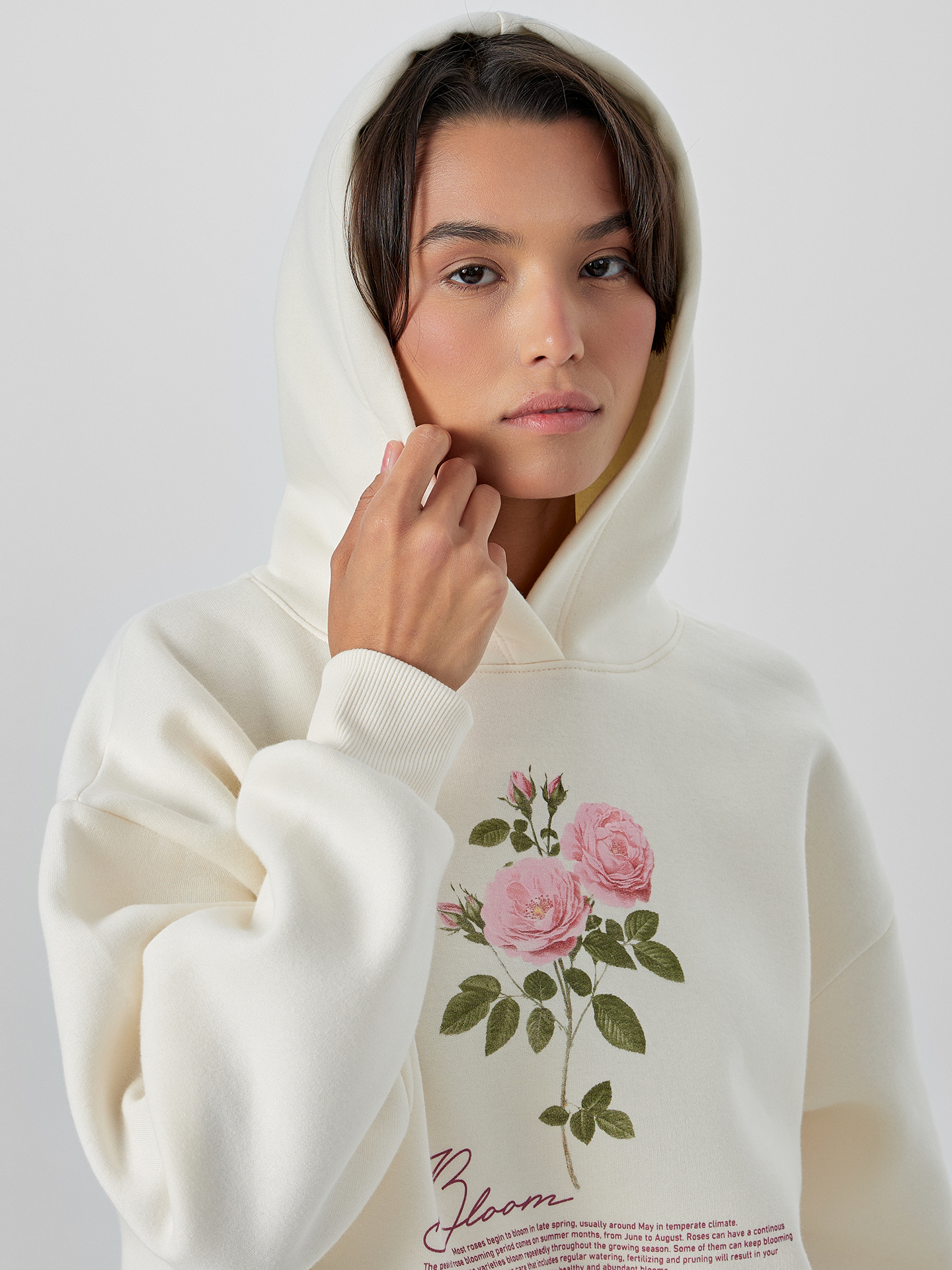 Худи Mark Formelle (Марк Формэль) 122775-1/молочный +печать1 - фото 6