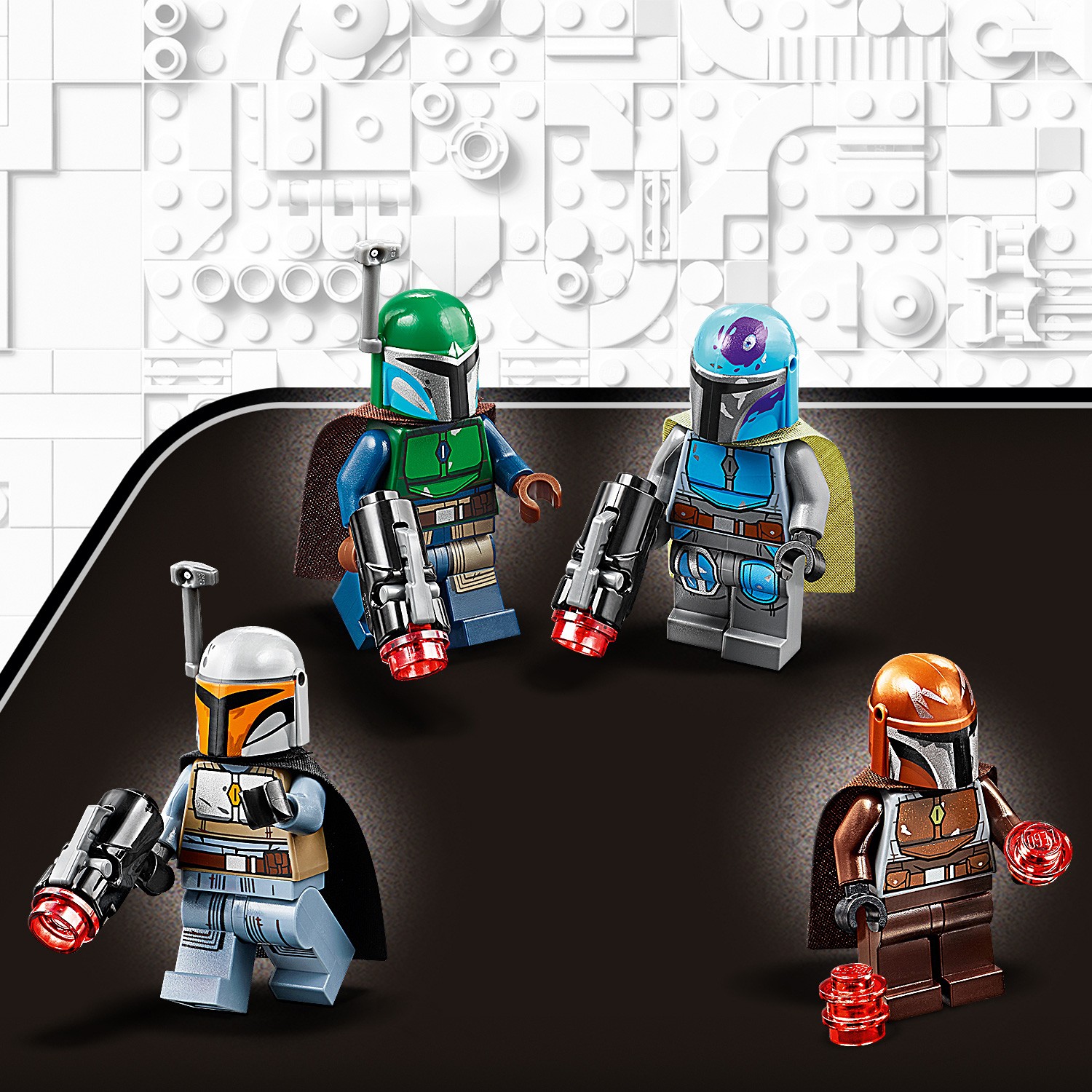 Конструктор LEGO Star Wars Боевой набор Мандалорцы 102 дет. - фото 13