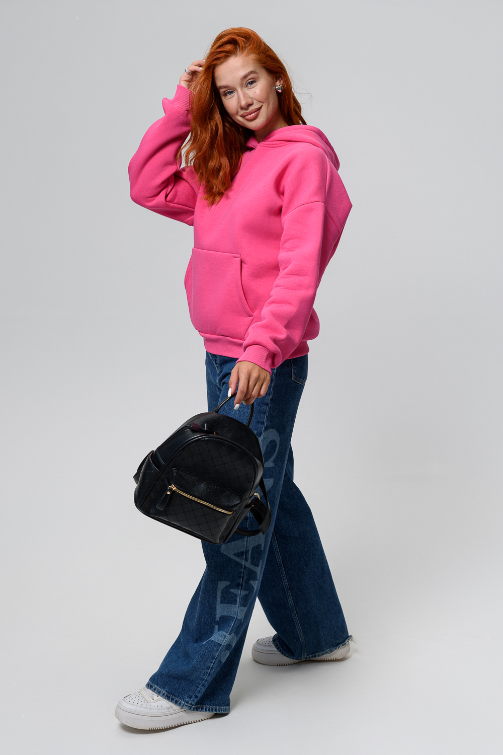 Худи Натали Суслова 14428 розовый - фото 5