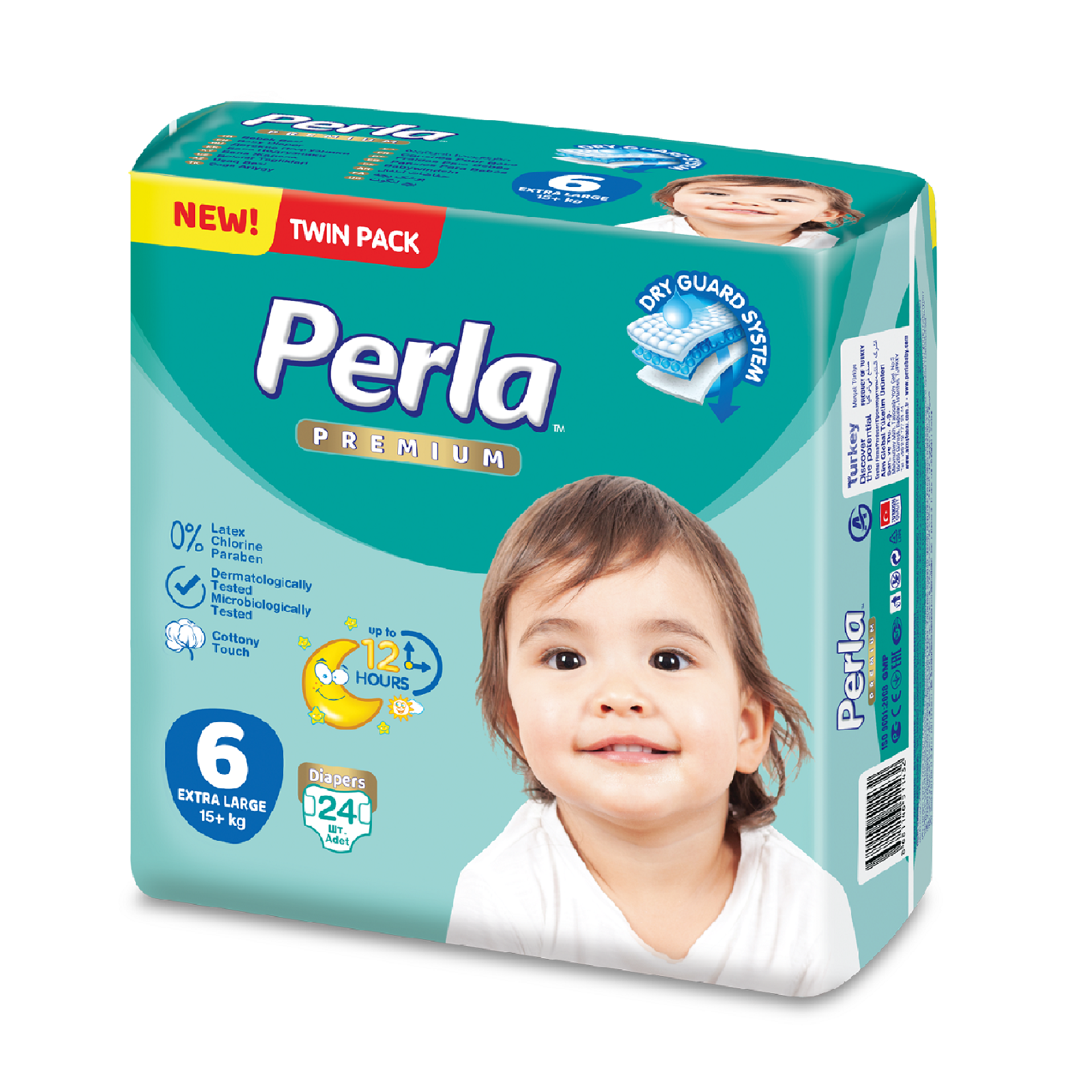 Подгузники Perla 6 24 шт. - фото 1