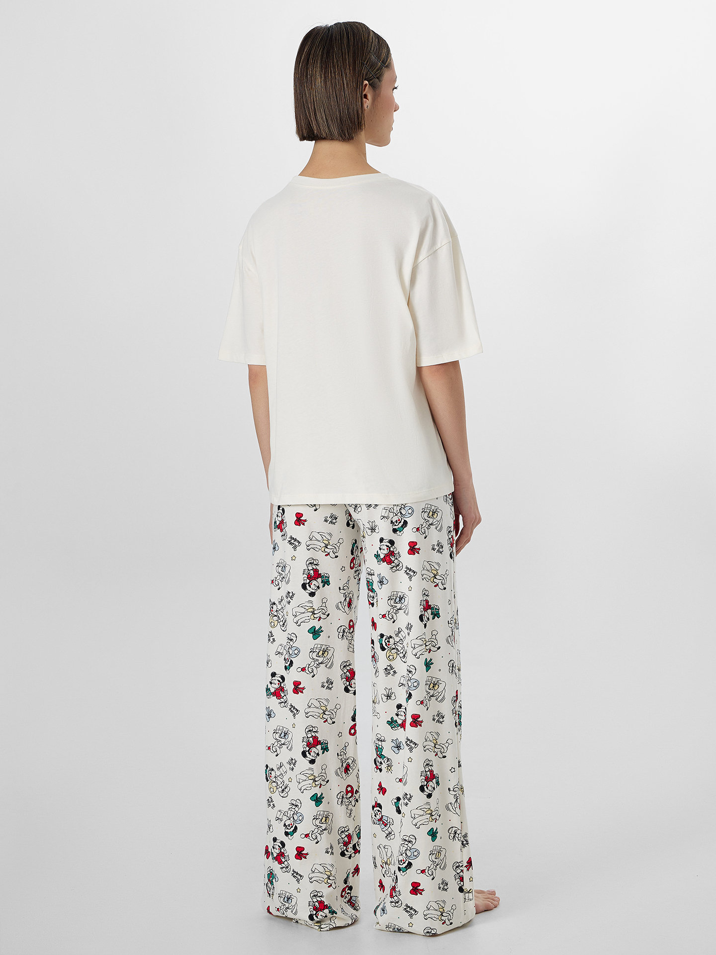 Пижама Mark Formelle (Марк Формэль) 592592/молочный +НГ рисунки на молочном - фото 2