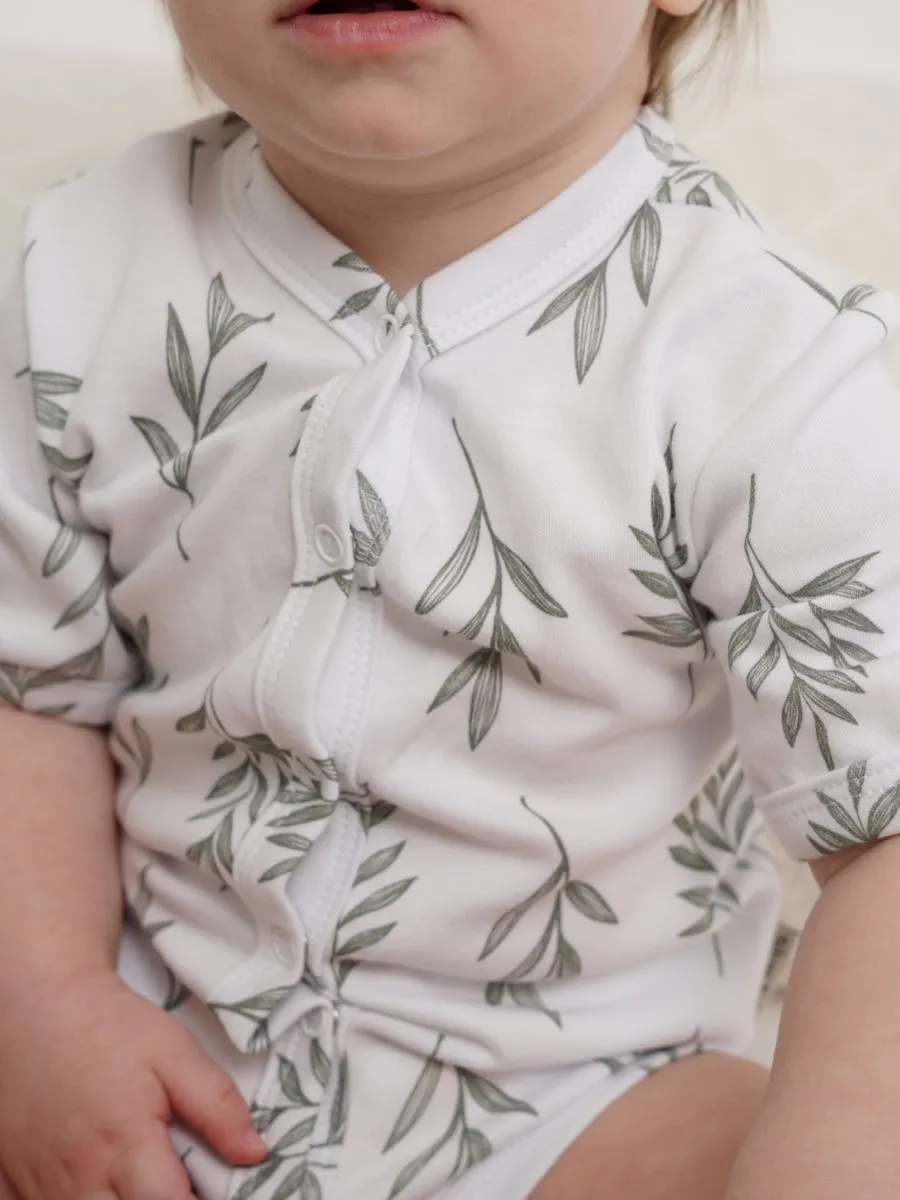 Боди 3 шт Супер Пупс нбр/3пр/бд/коррук/SK23хакилисточкиветочки - фото 12