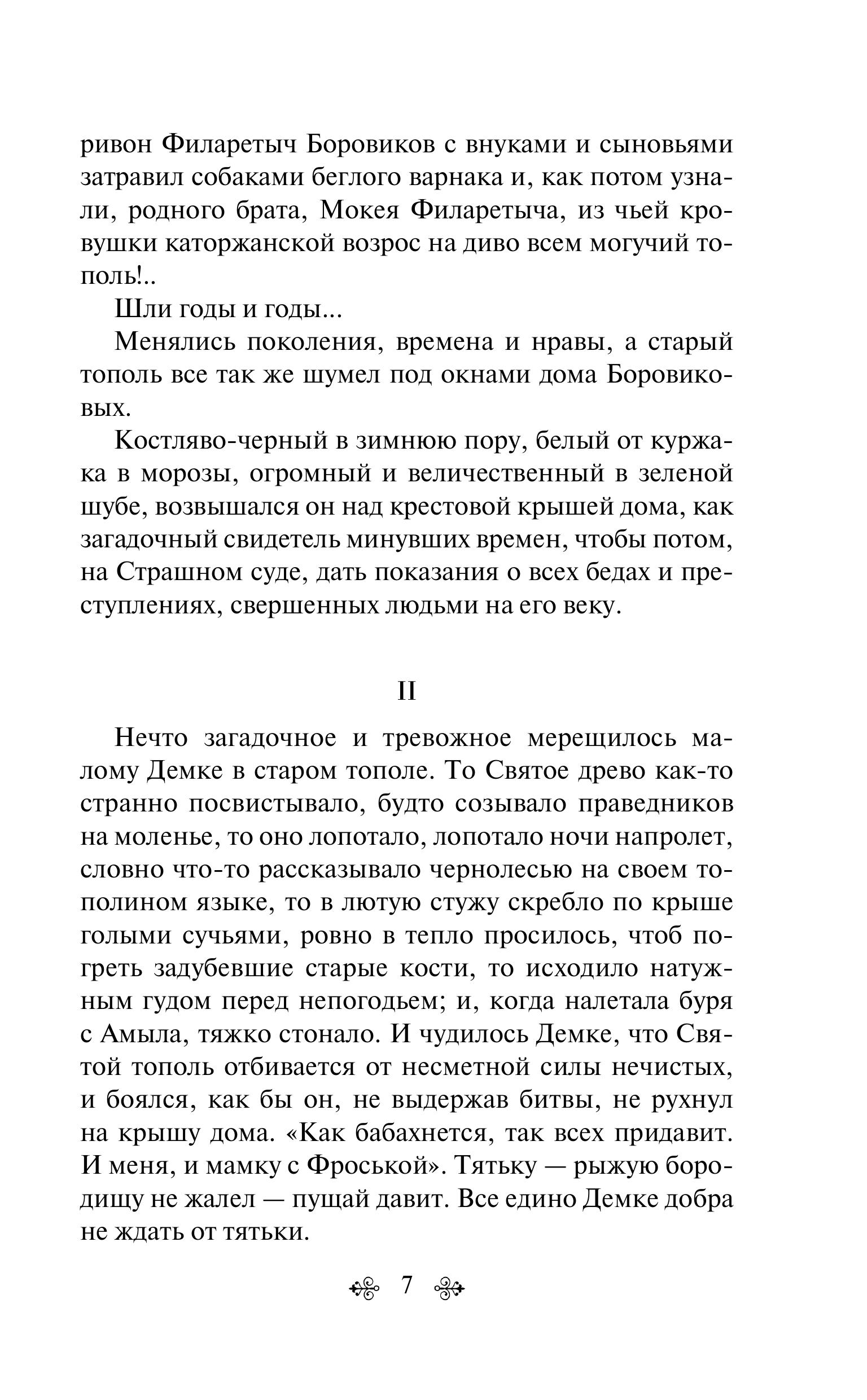 Книга Эксмо Черный тополь (крупный шрифт) - фото 4