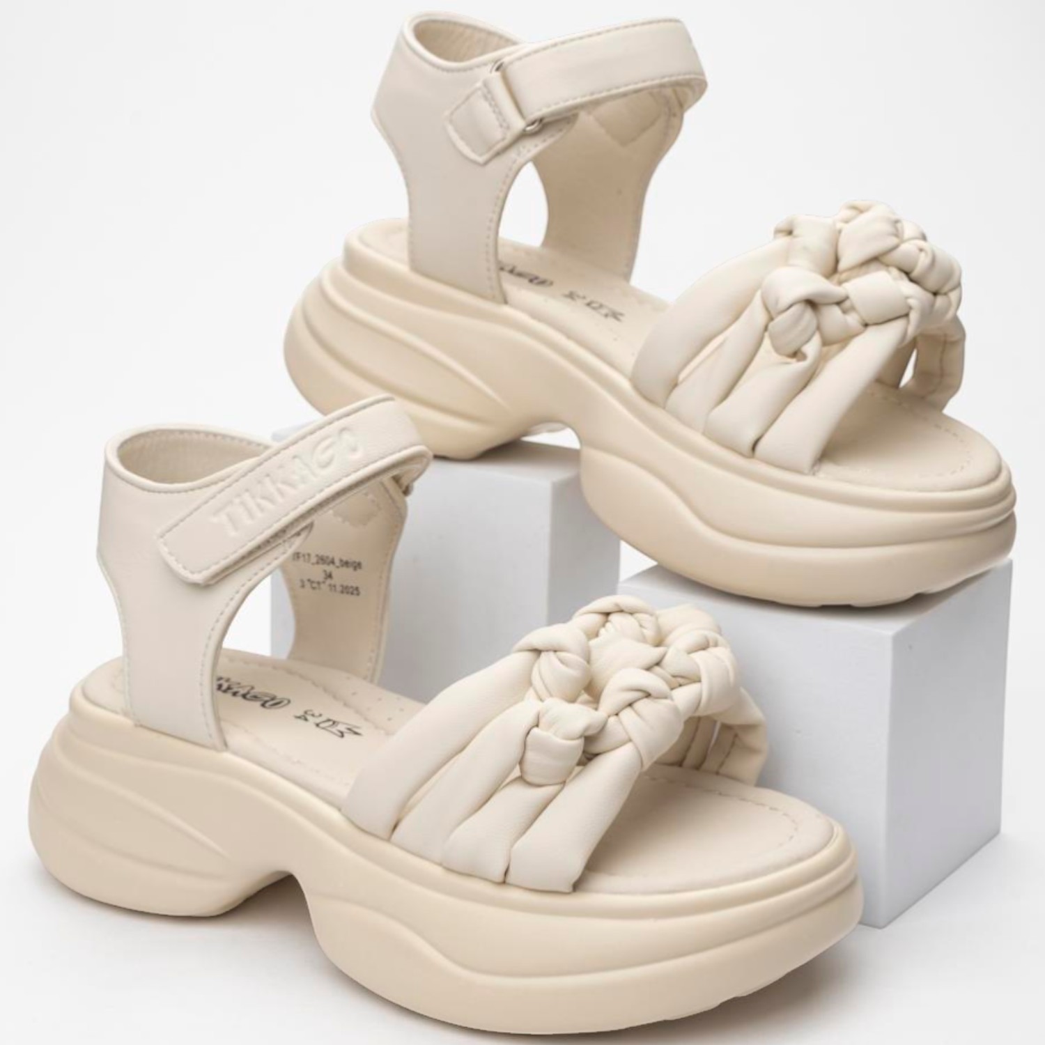 Сандалии TikkaGo 7F17_2604_beige - фото 1