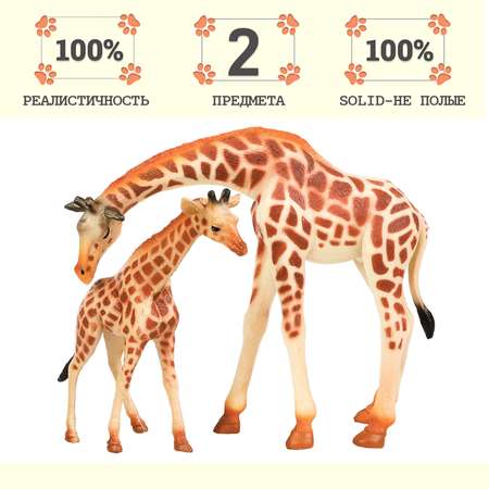 Игровой набор Masai Mara Семья жирафов