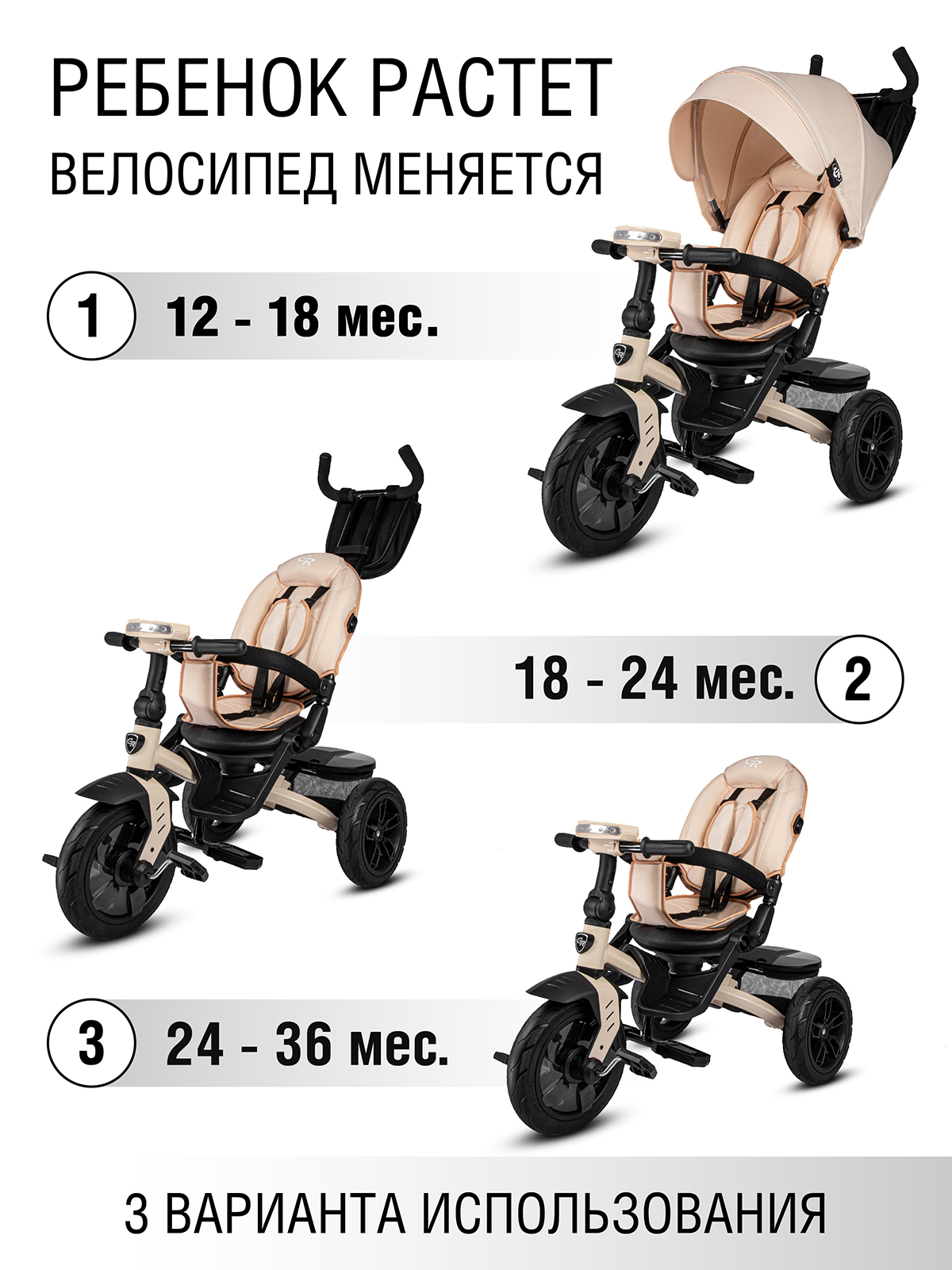 Трехколесный велосипед CITYRIDE - фото 7