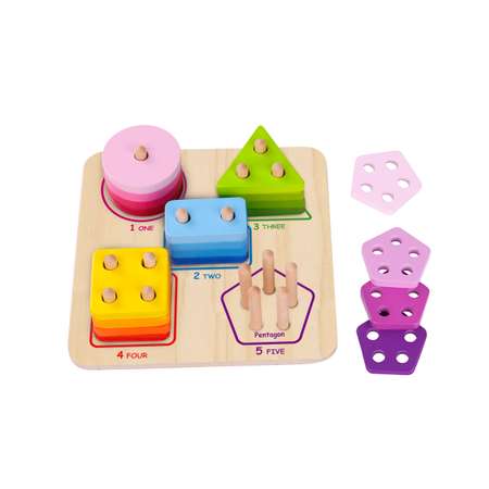 Игрушка Tooky Toy сортер