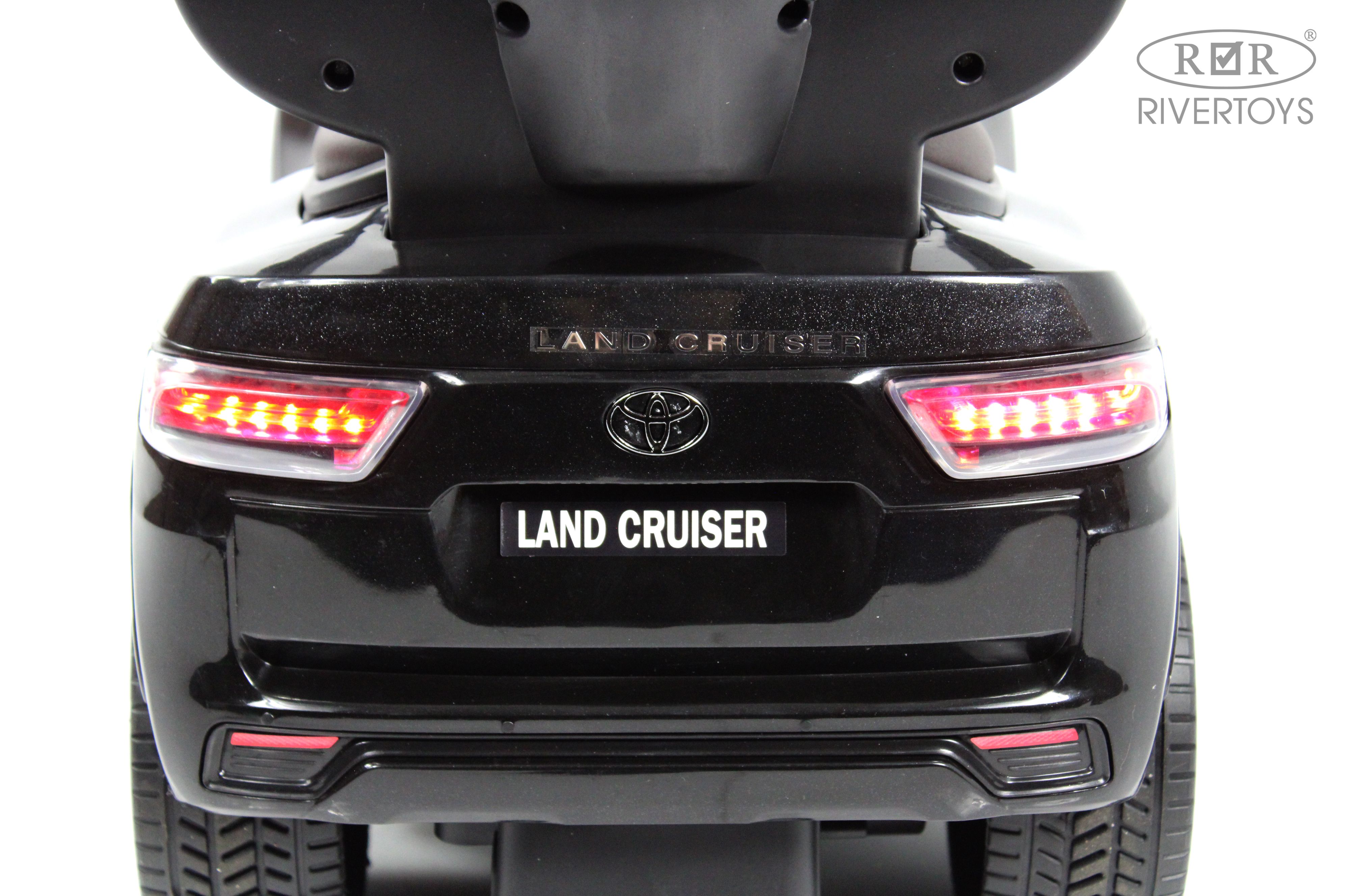 Каталка RIVERTOYS Z002ZZ-B-BLACK черный - фото 8