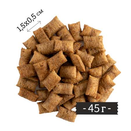 Лакомства для кошек LIGHT BITES 45г Подушечки с куриным пюре LB025