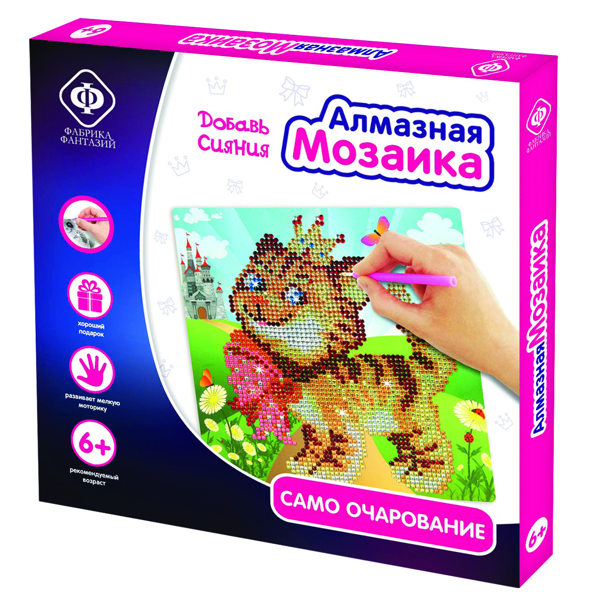 Алмазная мозаика Фабрика Фантазий Кошечка - фото 3