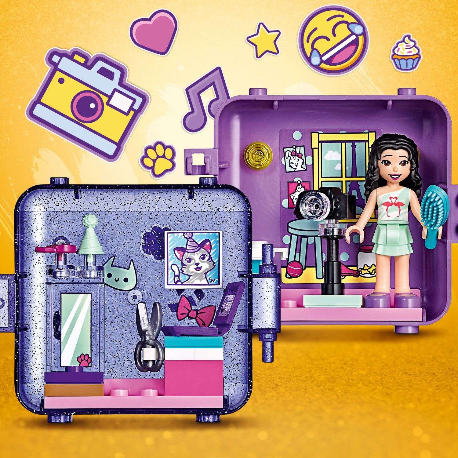 Конструктор LEGO Friends Шкатулка Эммы блочный - фото 5