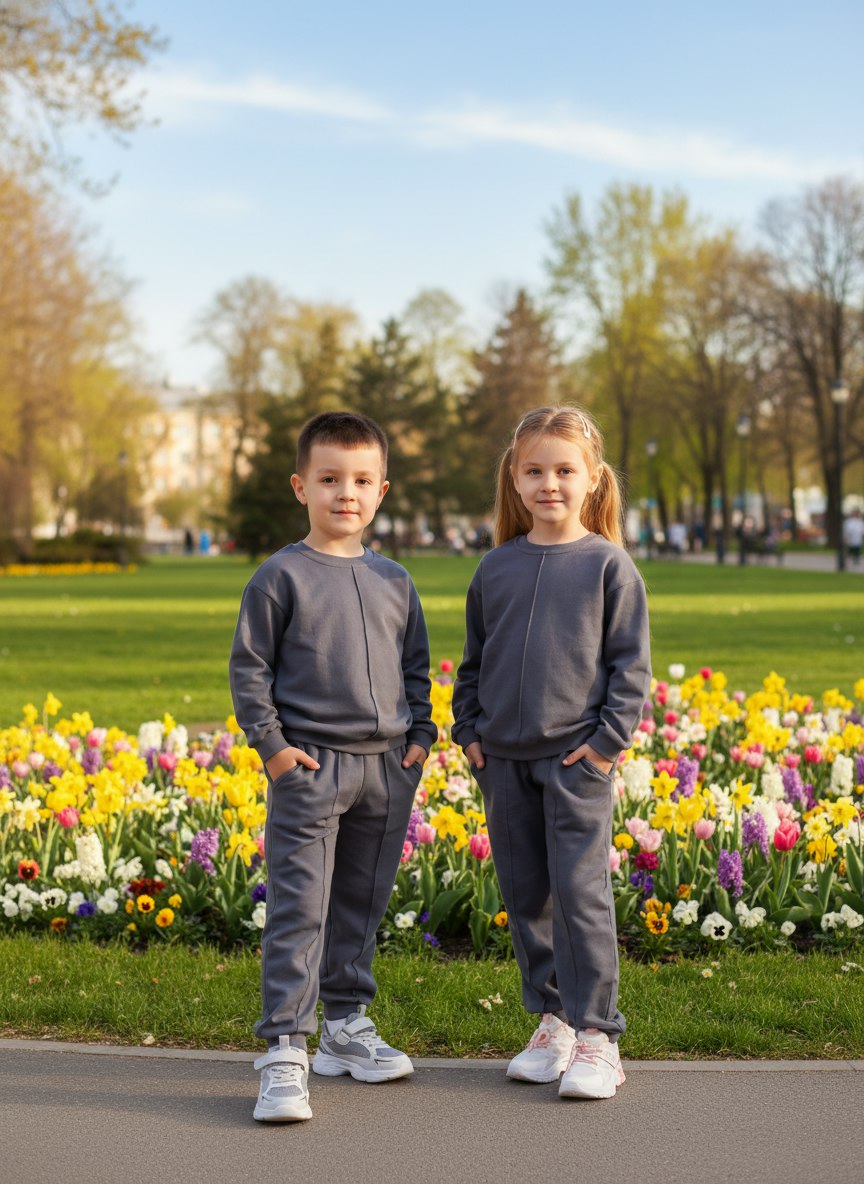 Костюм VEDDI 2260/6041фп-2024-графит - фото 5