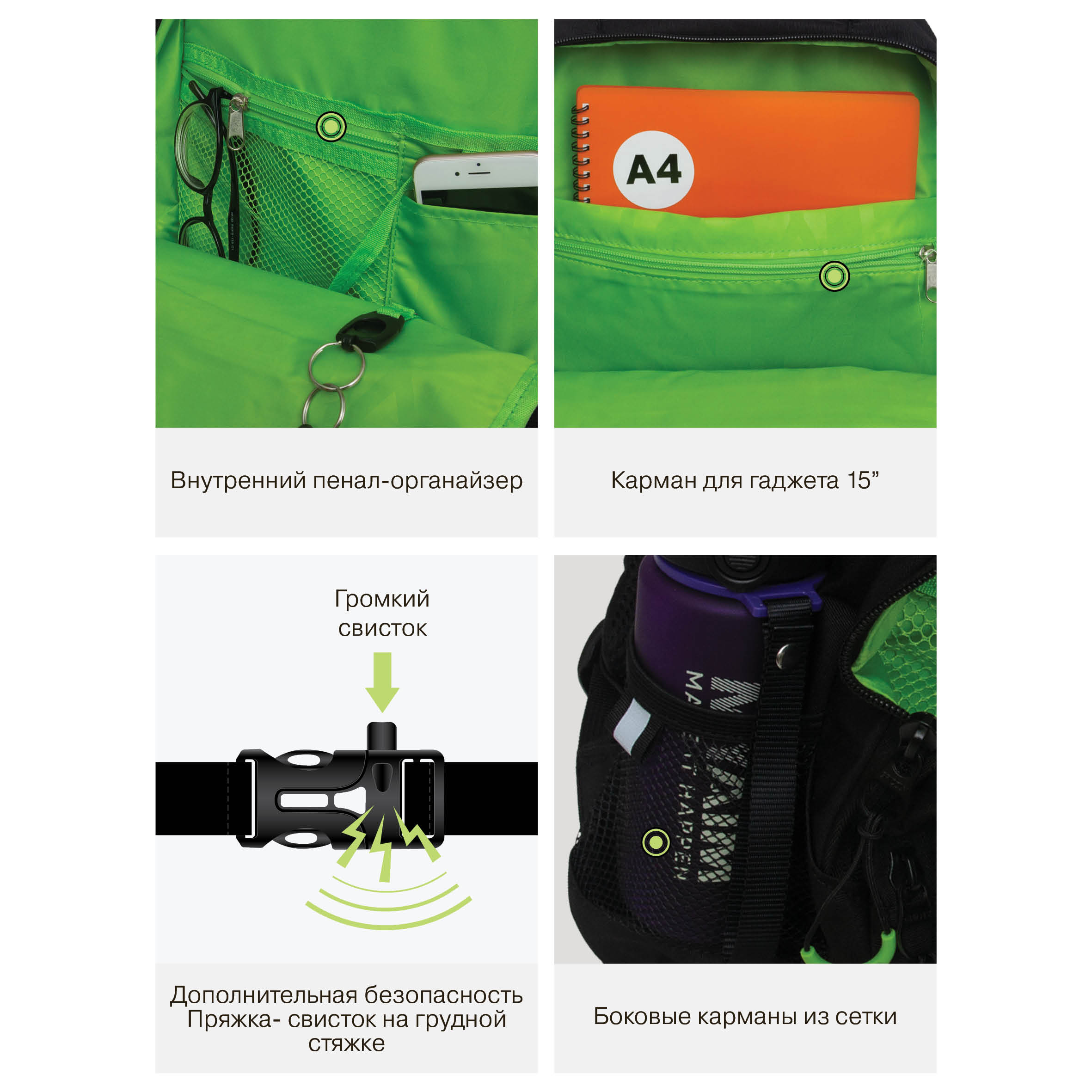 Рюкзак Grizzly - фото 12