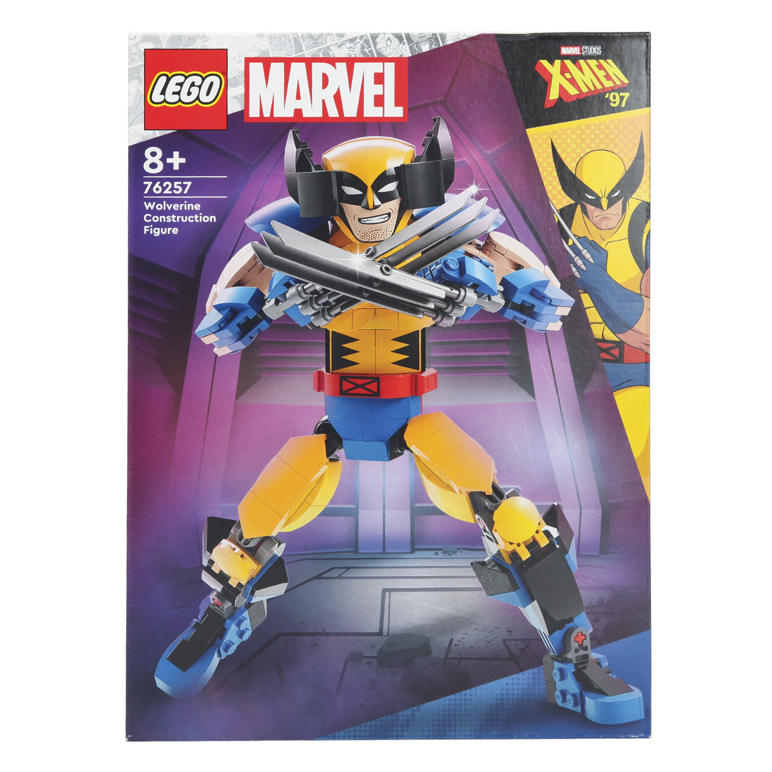 Конструктор LEGO Marvel Super Heroes Wolverine Construction Figure 327 дет. - фото 6