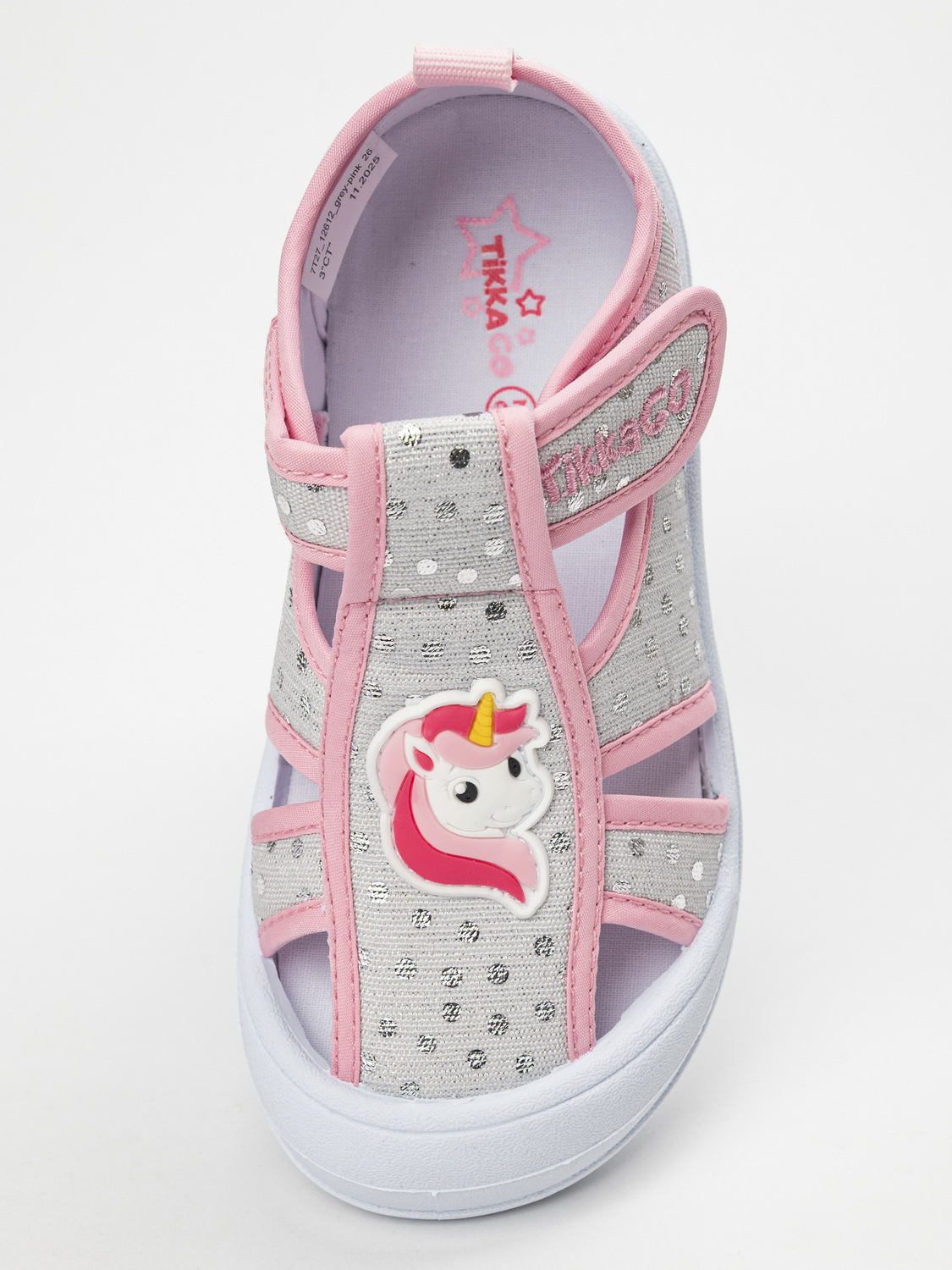 Сандалии TikkaGo 7T27_12612_grey-pink - фото 6