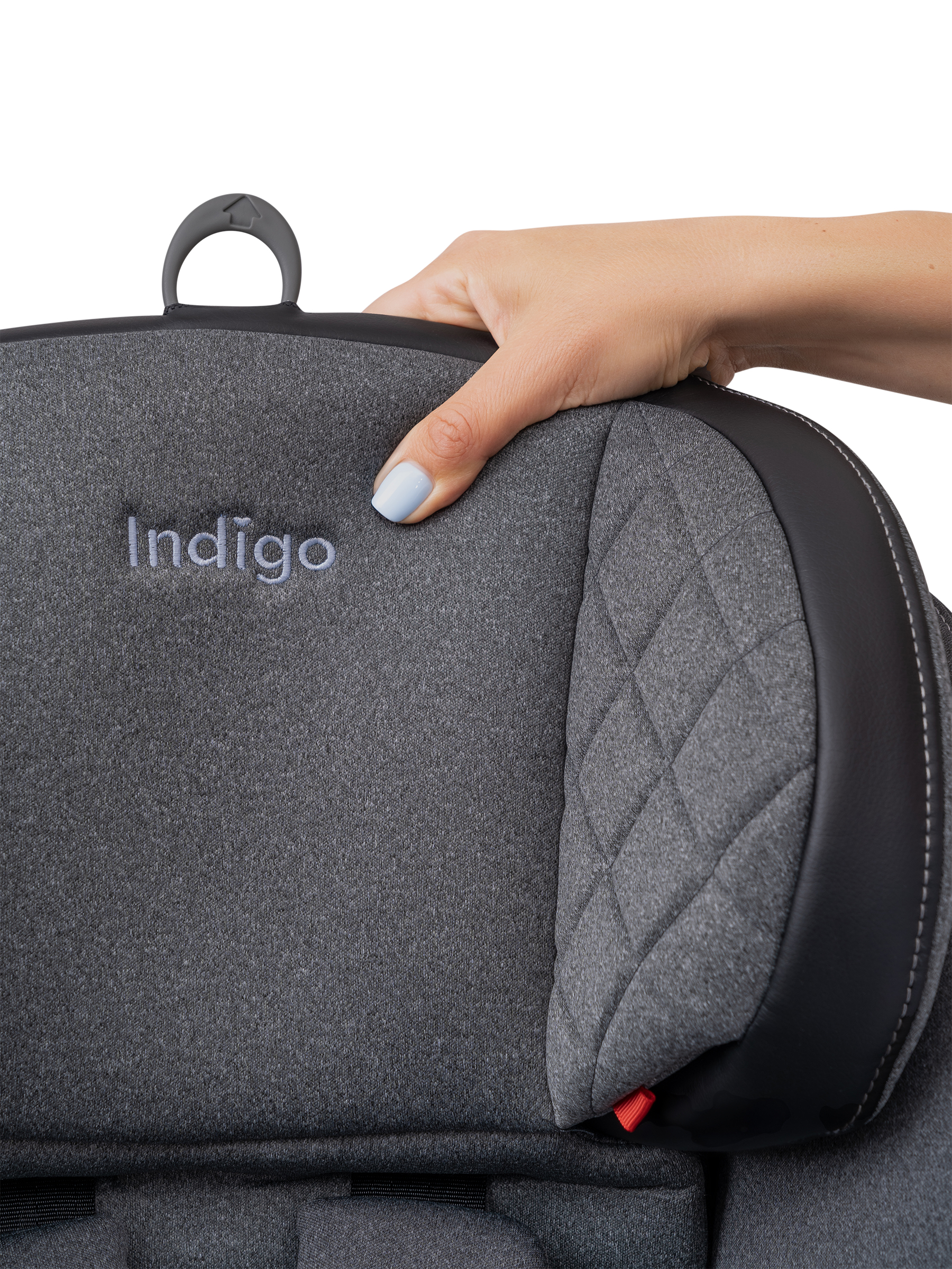 Автокресло Indigo Aero серый Isofix 0+/1/2/3 (0-36 кг) - фото 32
