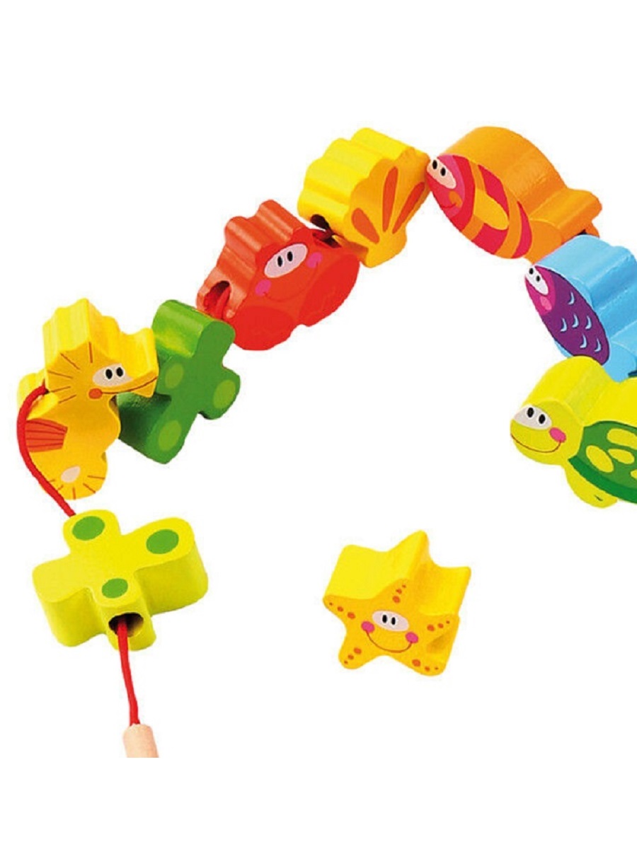 Игрушка Tooky Toy шнуровка - фото 3