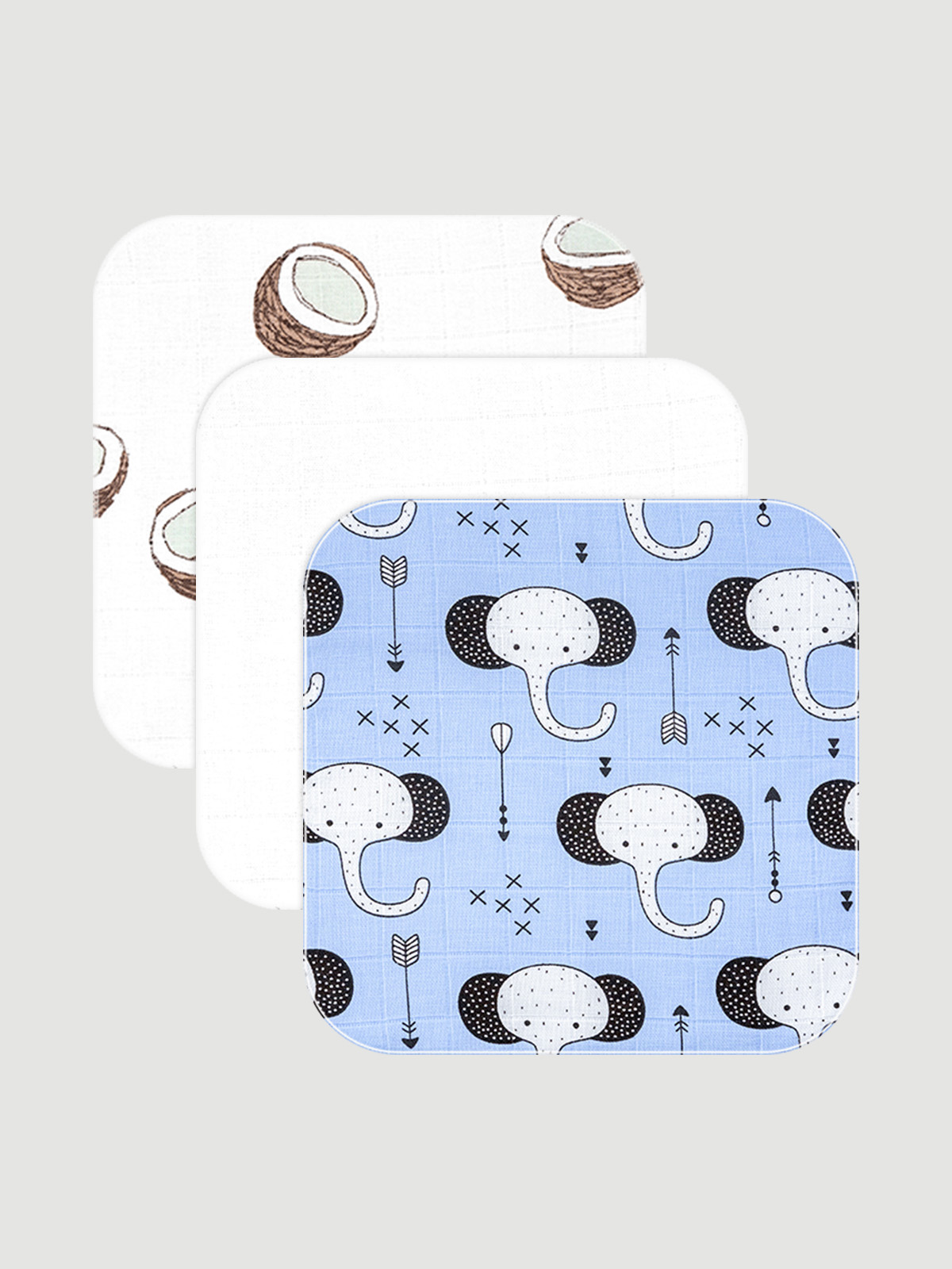 Нагрудник Mjolk текстиль 3 шт. - фото 2