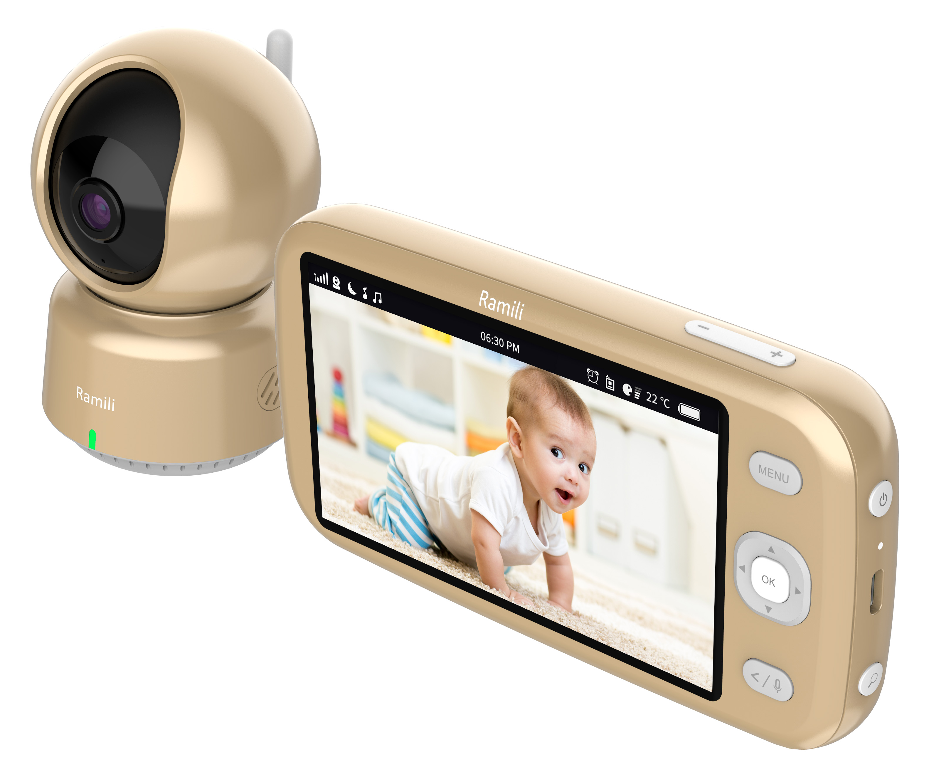 Видеоняня Ramili Baby RV1600 с повышенной дальностью - фото 5