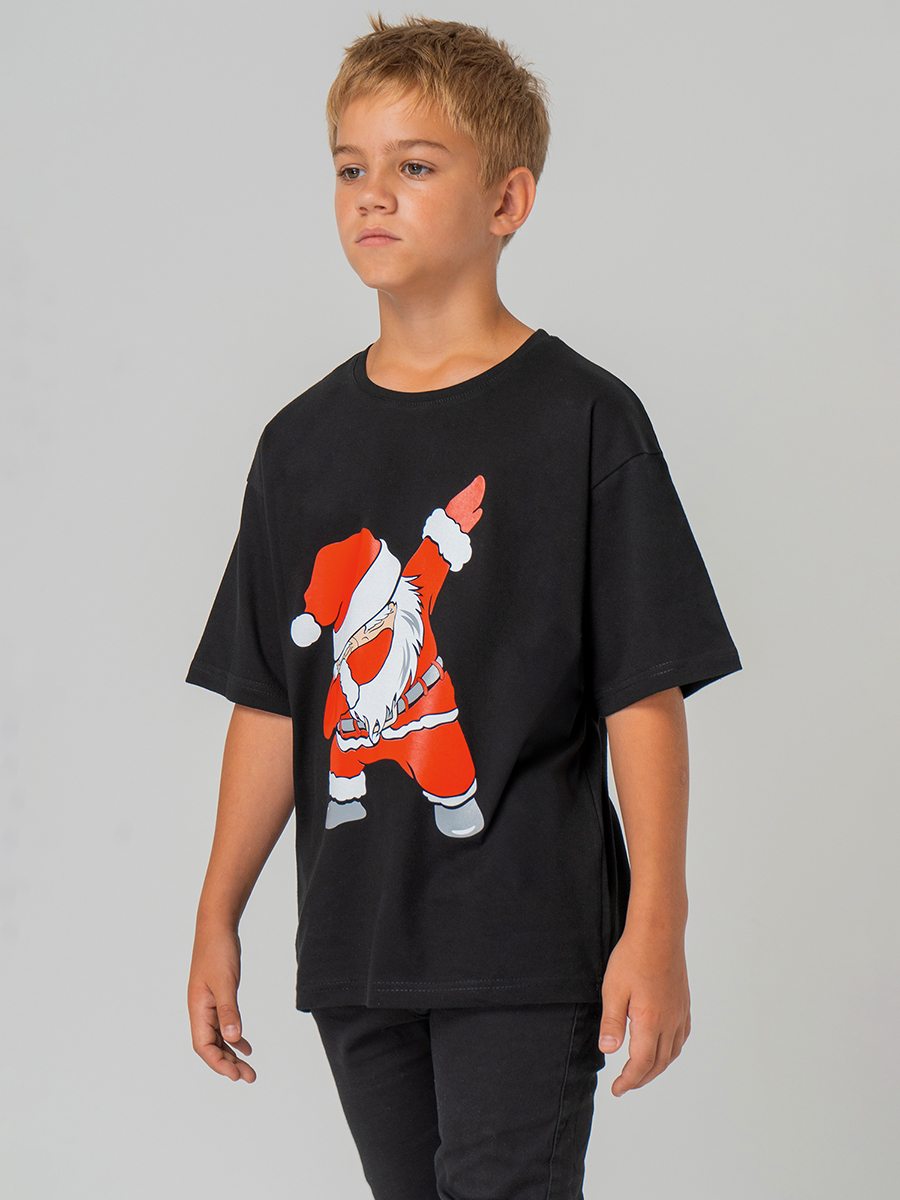 Футболка HappyFox HF0178SPPsanta.черный - фото 10