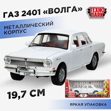 Автомобиль Технопарк ГАЗ 1:24 белый